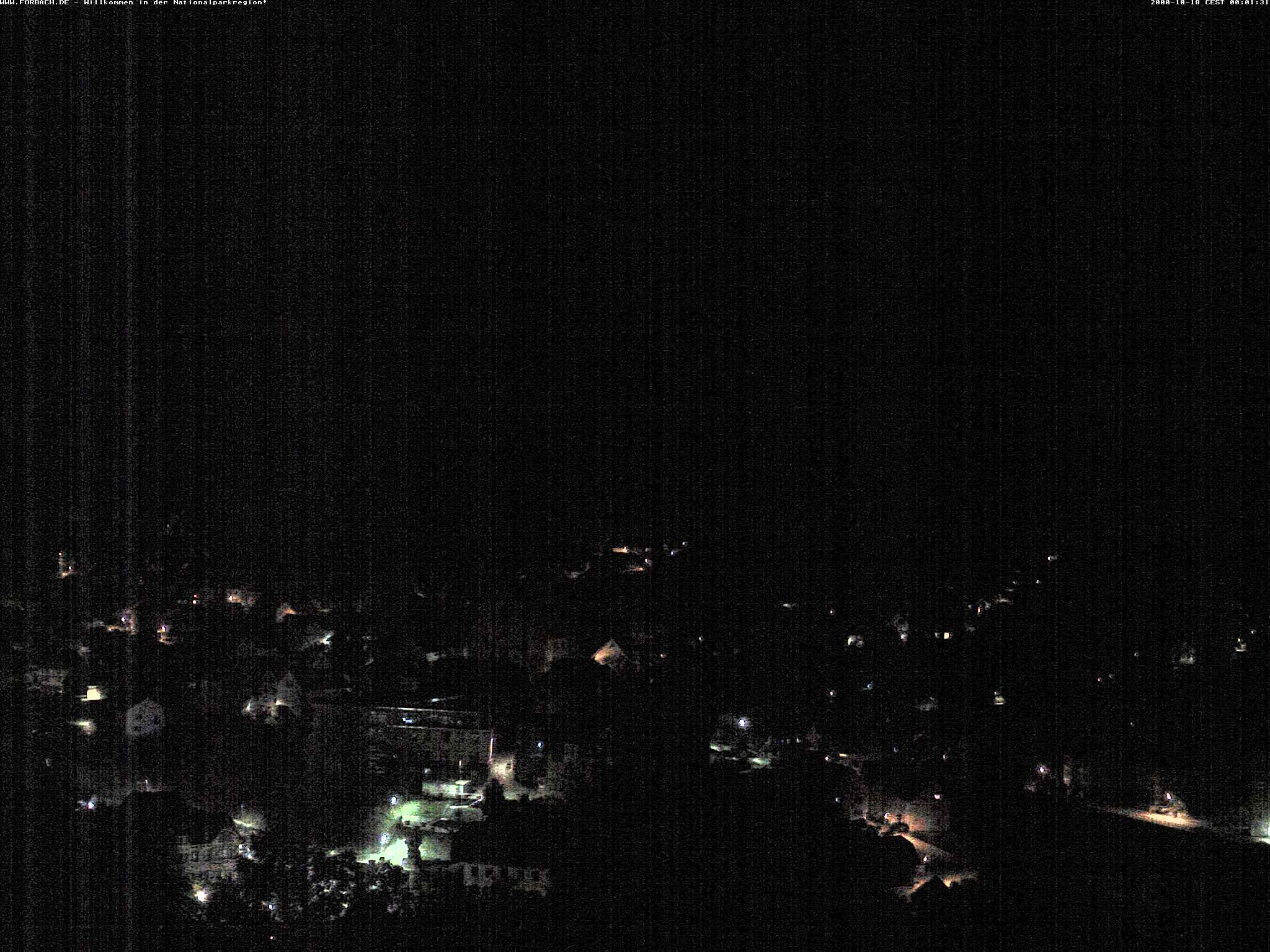 Archiv Foto Webcam Blick auf Forbach im Nordschwarzwald