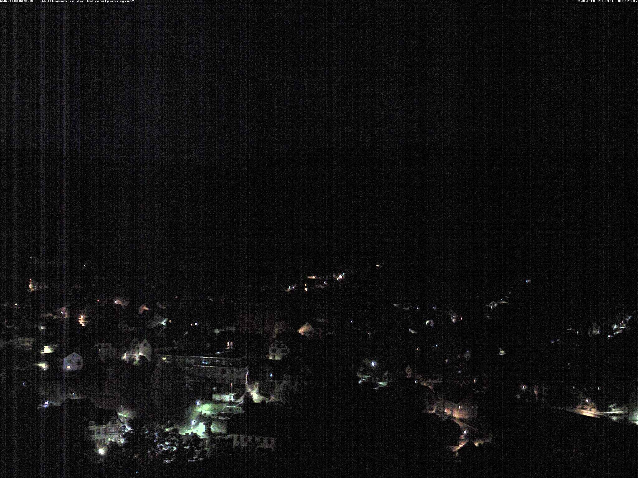 Archiv Foto Webcam Blick auf Forbach im Nordschwarzwald