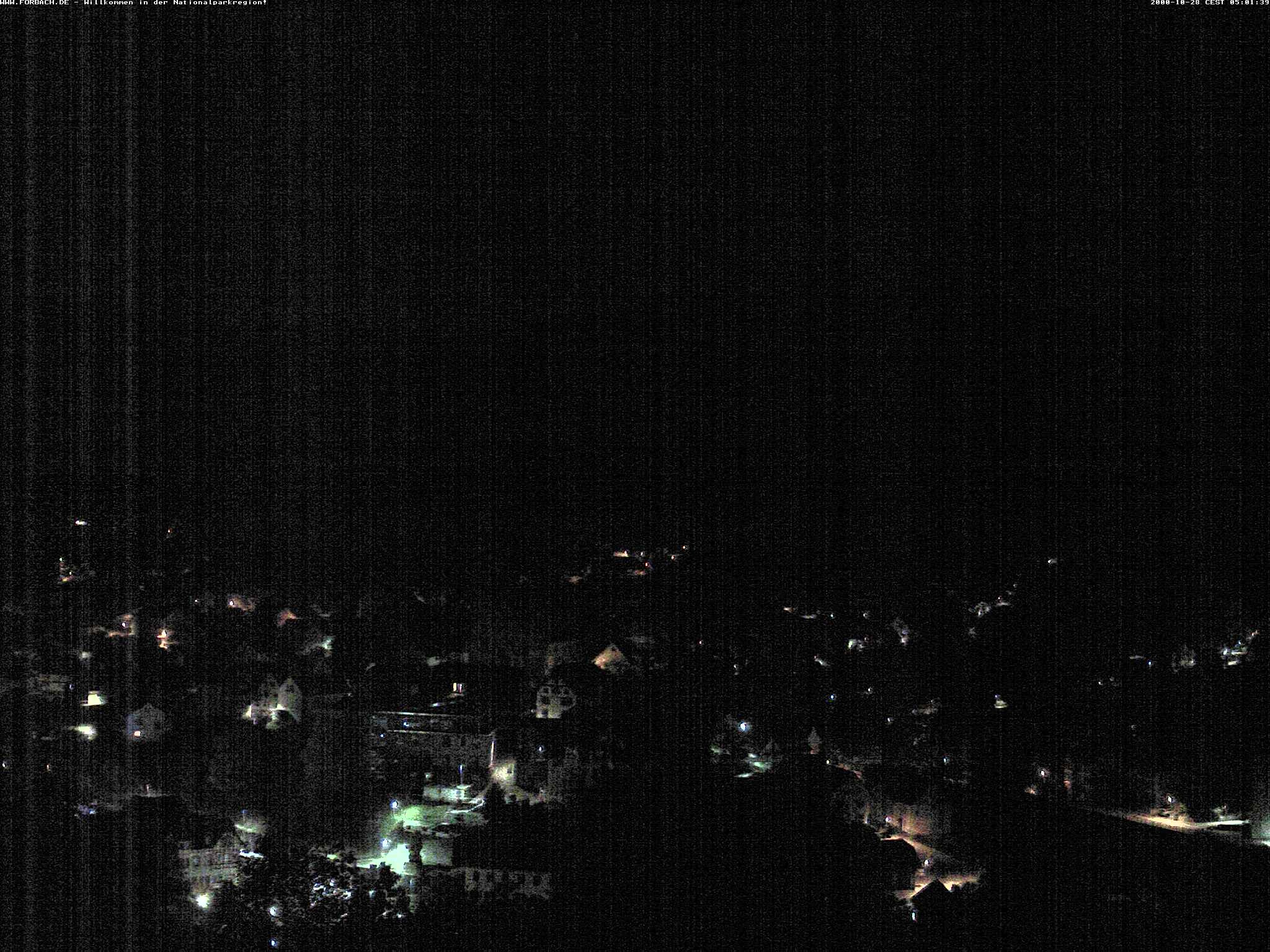 Archiv Foto Webcam Blick auf Forbach im Nordschwarzwald