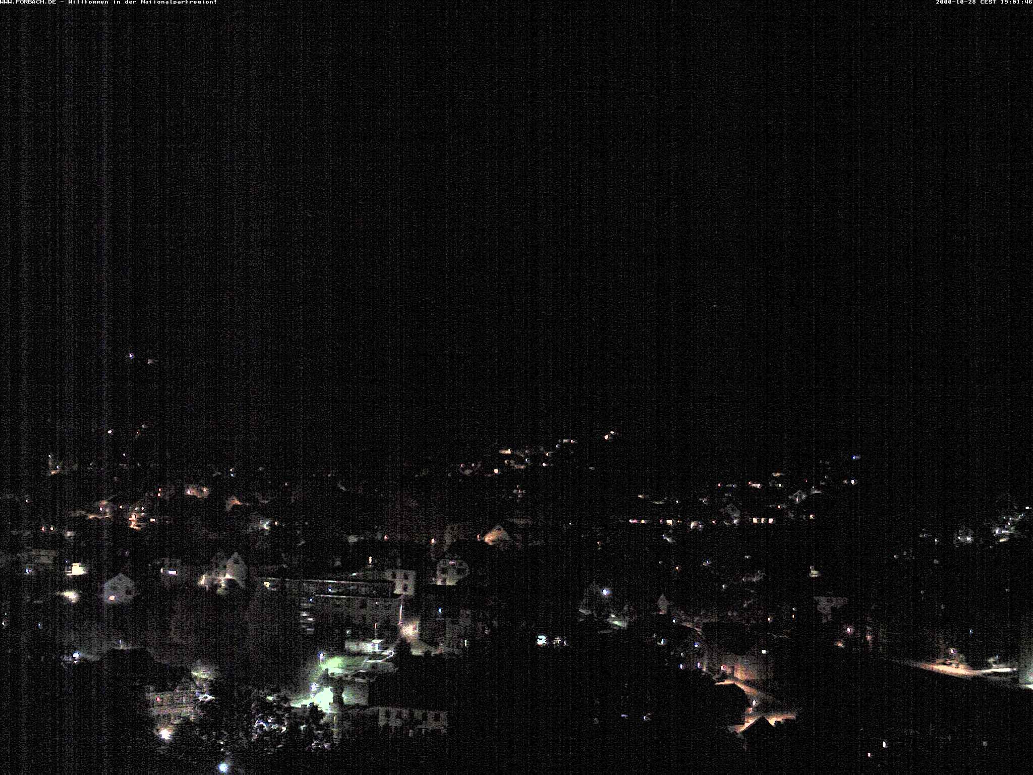 Archiv Foto Webcam Blick auf Forbach im Nordschwarzwald