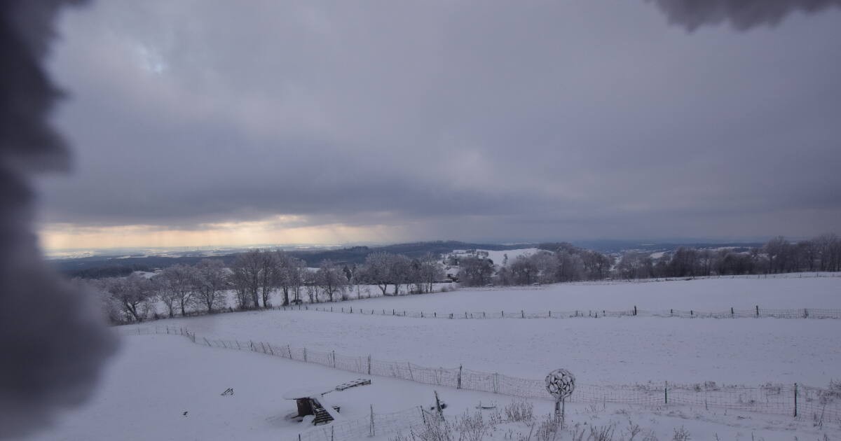 Archiv Foto Webcam Panoramablick Vogelschmiede auf der Herchenhainer Höhe