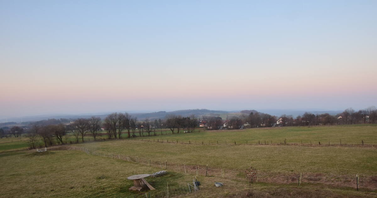 Archiv Foto Webcam Panoramablick Vogelschmiede auf der Herchenhainer Höhe