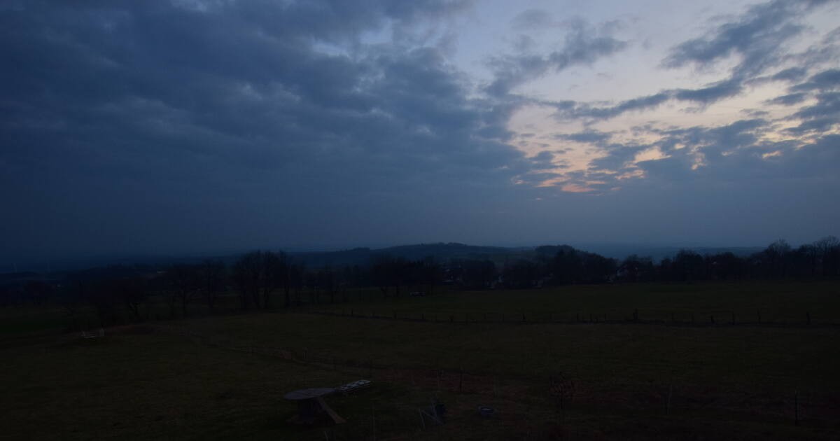 Archiv Foto Webcam Panoramablick Vogelschmiede auf der Herchenhainer Höhe