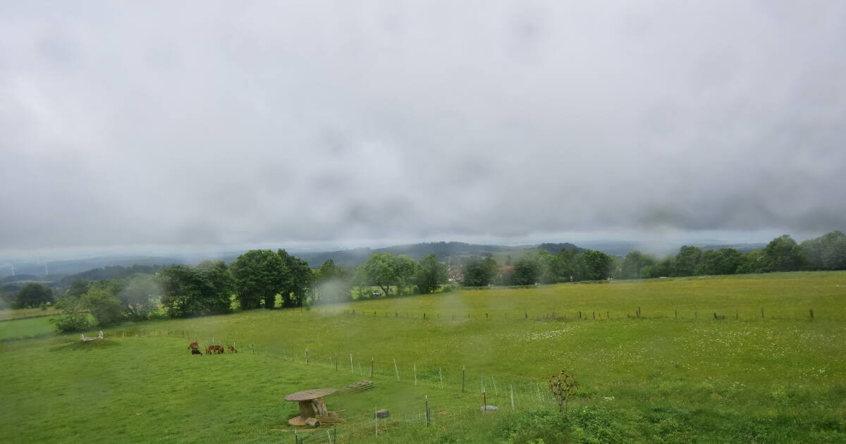 Archiv Foto Webcam Panoramablick Vogelschmiede auf der Herchenhainer Höhe