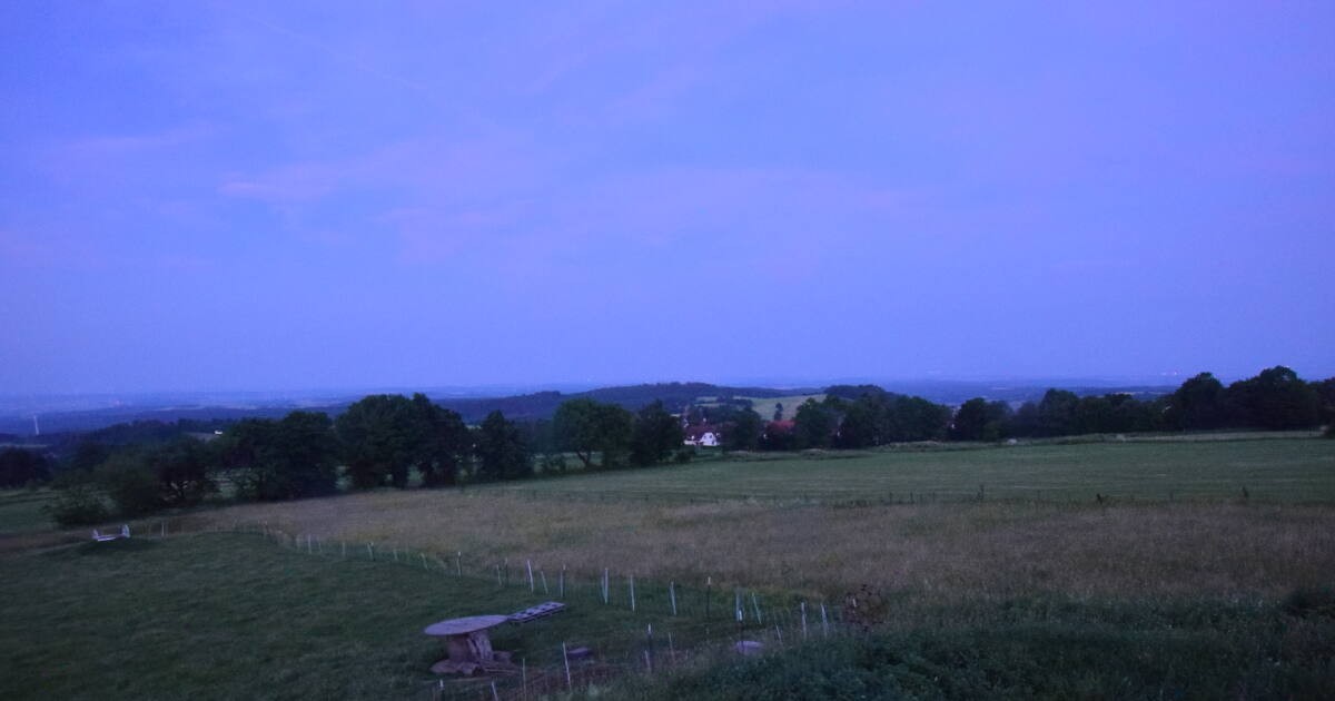 Archiv Foto Webcam Panoramablick Vogelschmiede auf der Herchenhainer Höhe