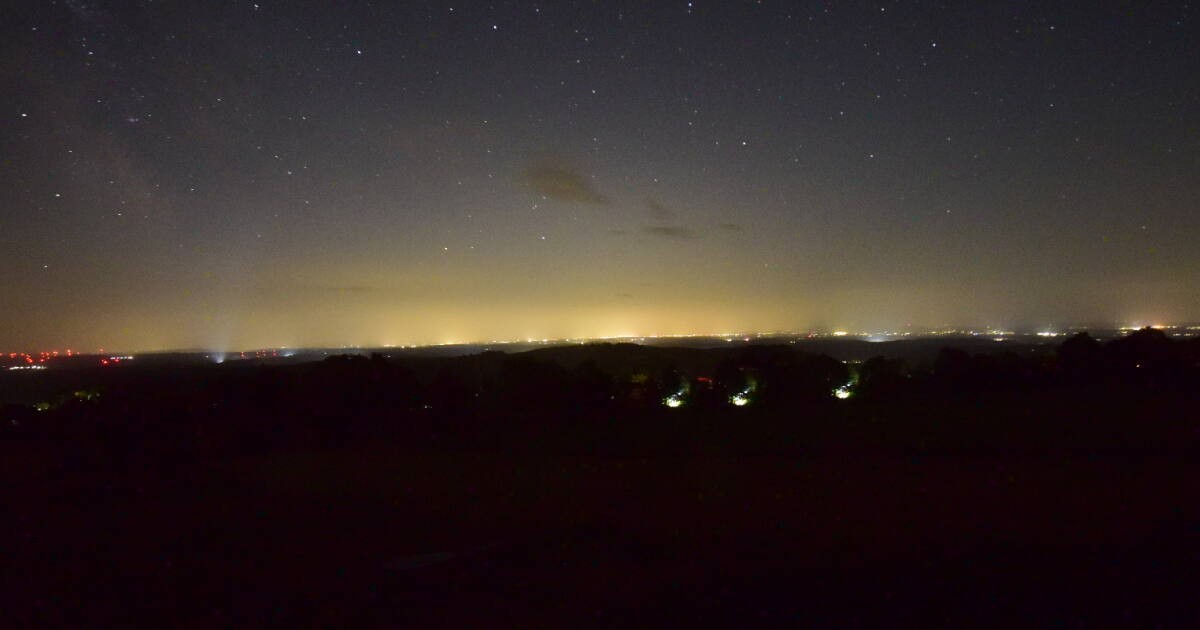 Archiv Foto Webcam Panoramablick Vogelschmiede auf der Herchenhainer Höhe