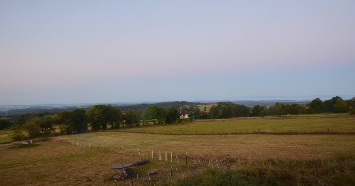 Archiv Foto Webcam Panoramablick Vogelschmiede auf der Herchenhainer Höhe