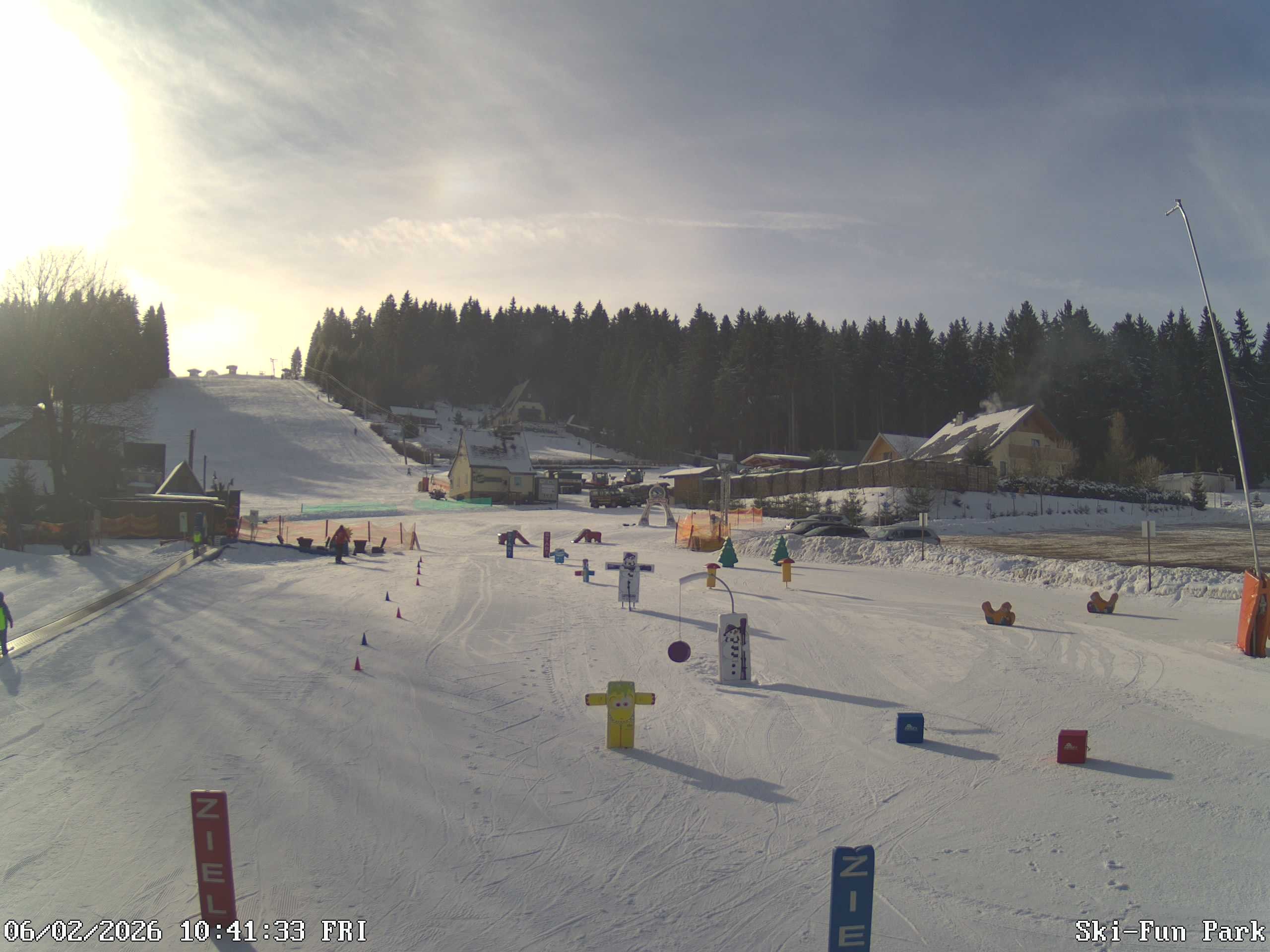 Archiv Foto Webcam Carlsfeld - Talstation Skigebiet