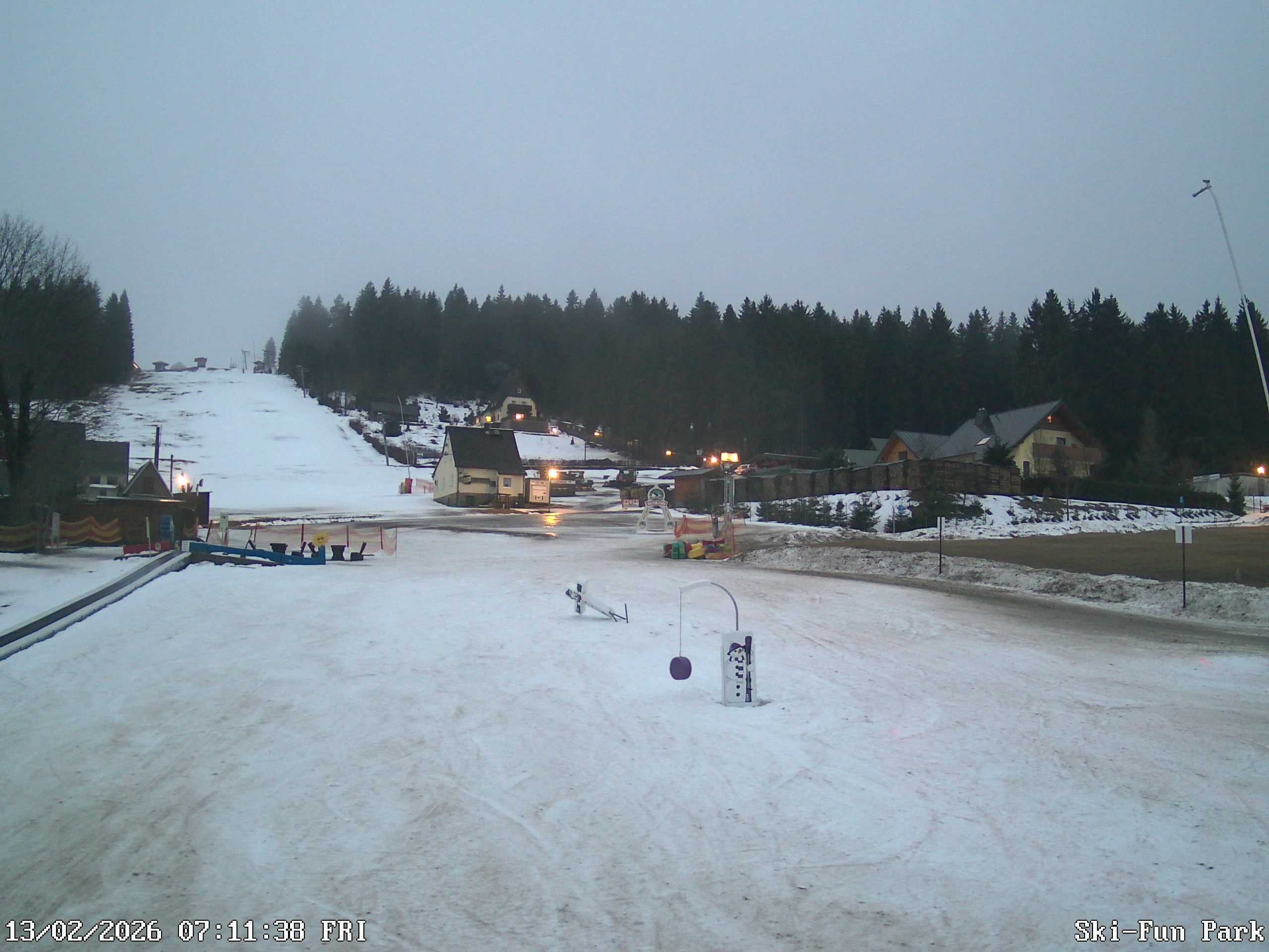 Archiv Foto Webcam Carlsfeld - Talstation Skigebiet