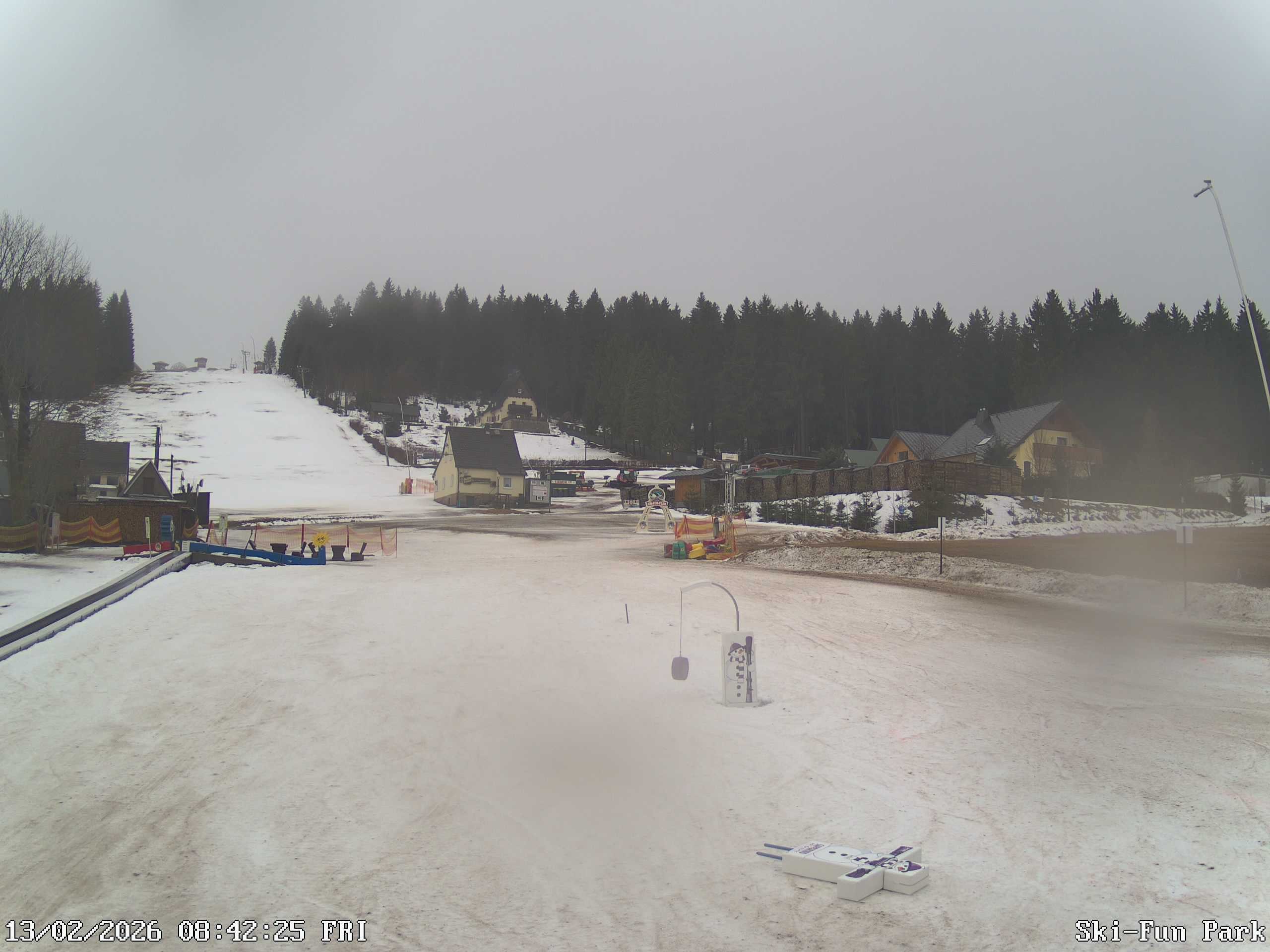 Archiv Foto Webcam Carlsfeld - Talstation Skigebiet