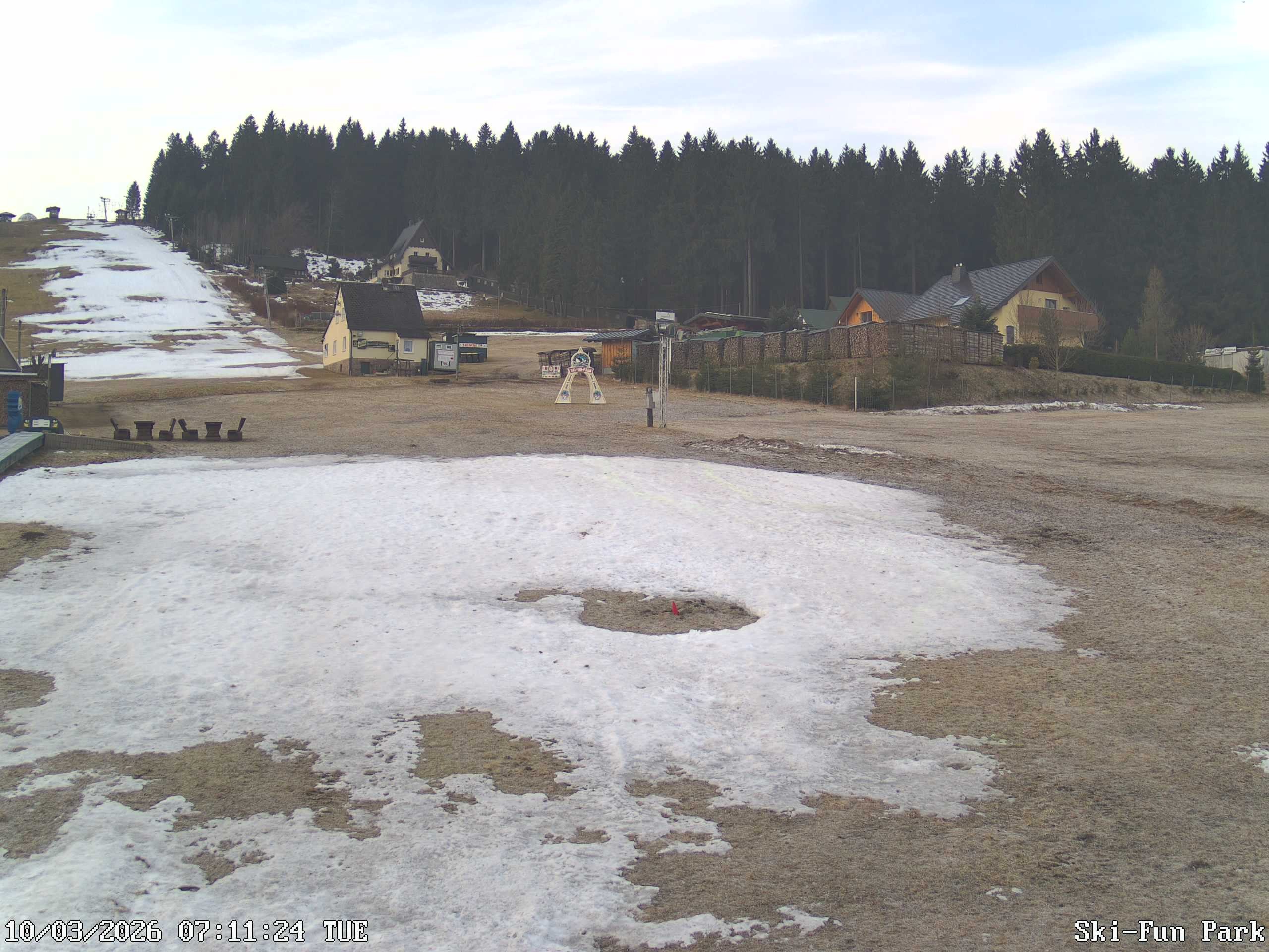 Archiv Foto Webcam Carlsfeld - Talstation Skigebiet