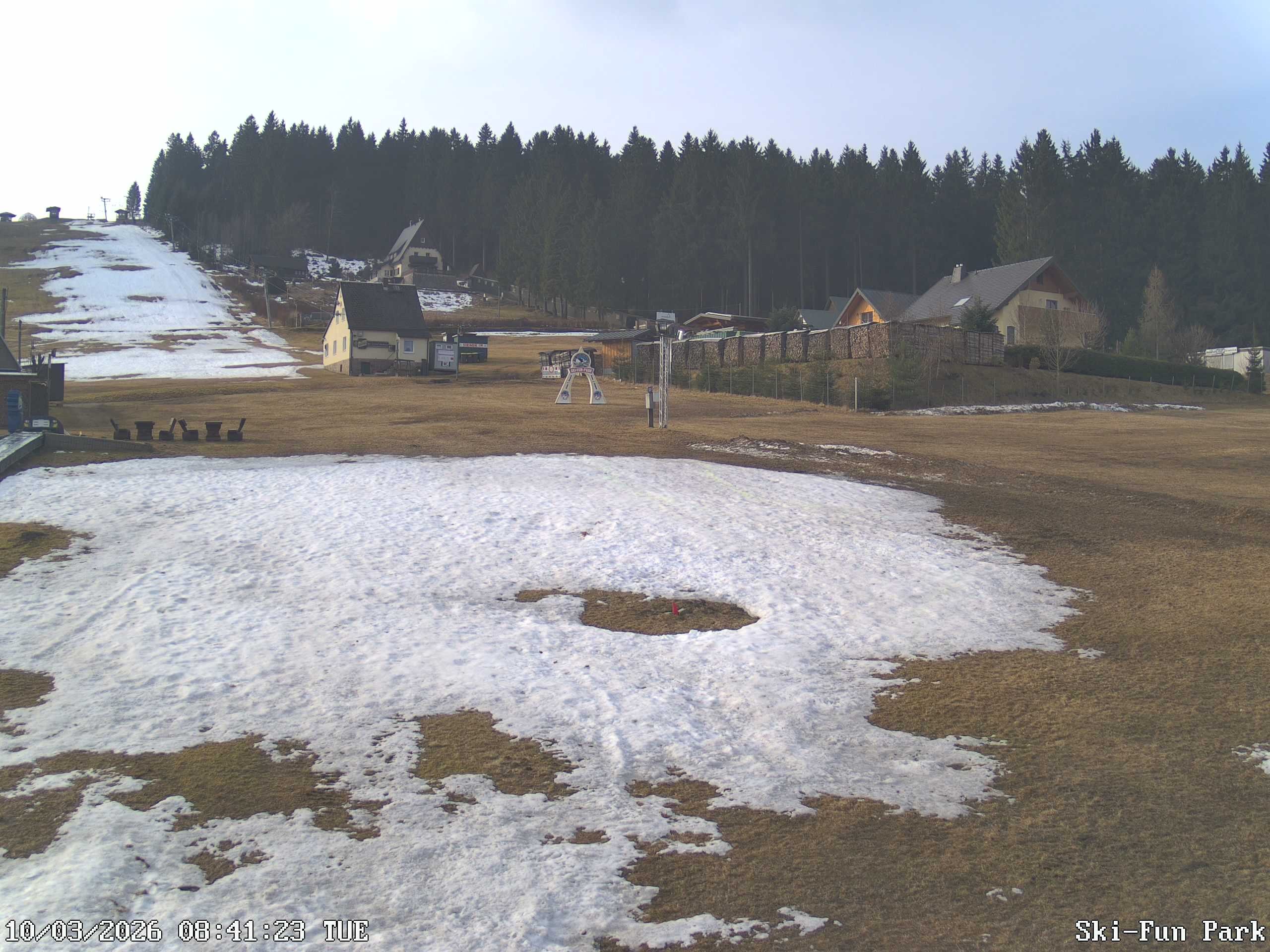 Archiv Foto Webcam Carlsfeld - Talstation Skigebiet