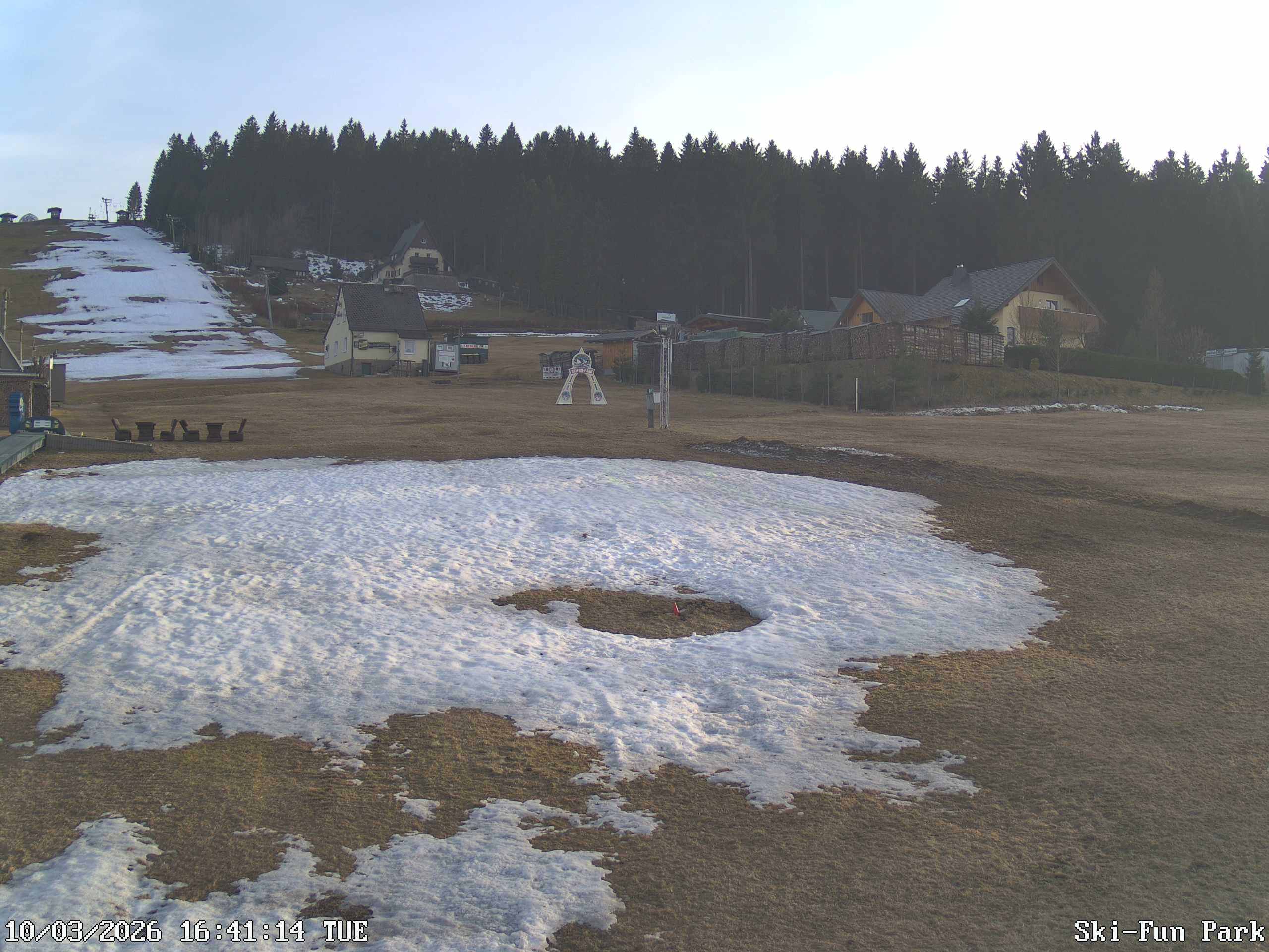 Archiv Foto Webcam Carlsfeld - Talstation Skigebiet