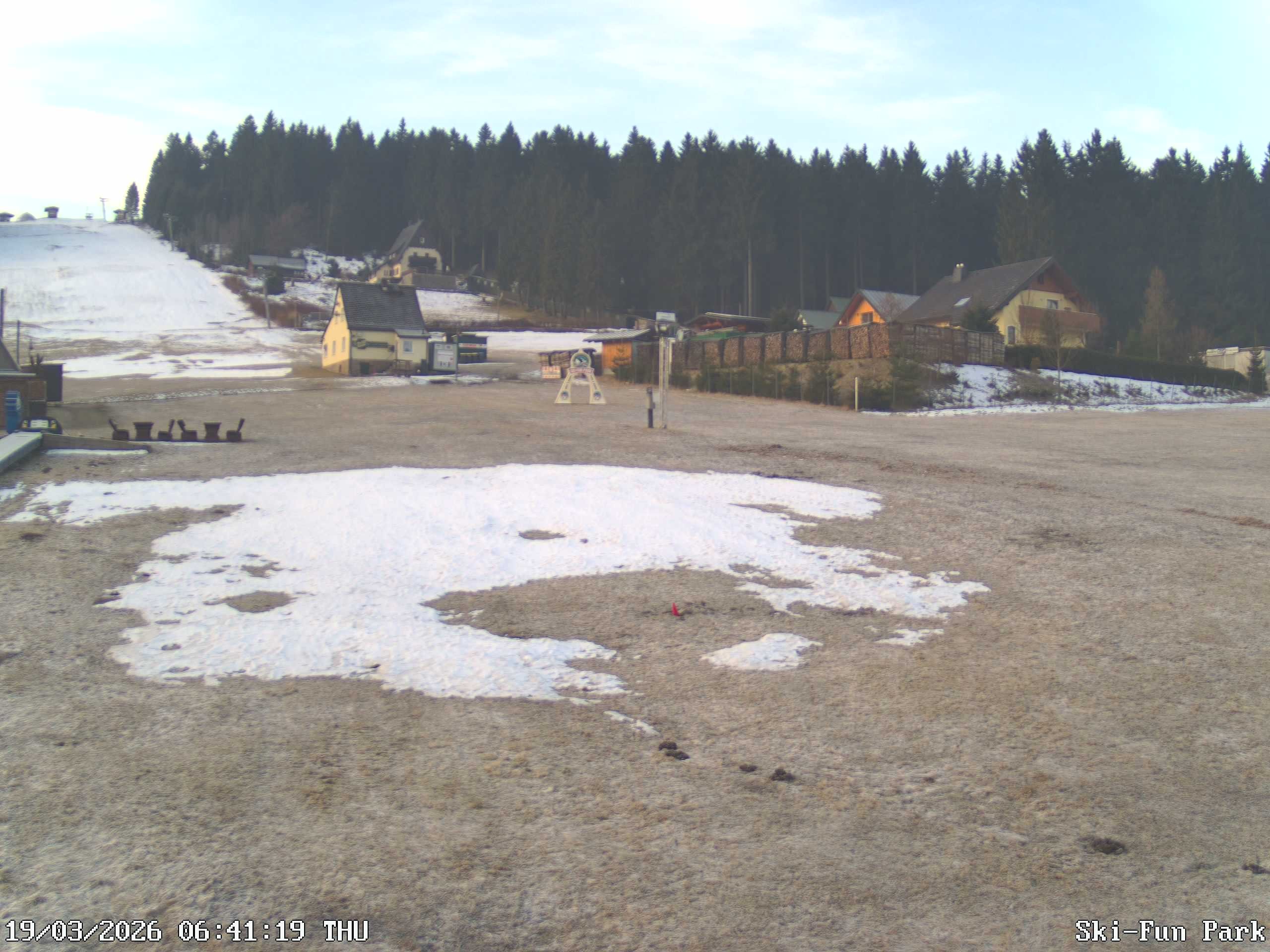 Archiv Foto Webcam Carlsfeld - Talstation Skigebiet