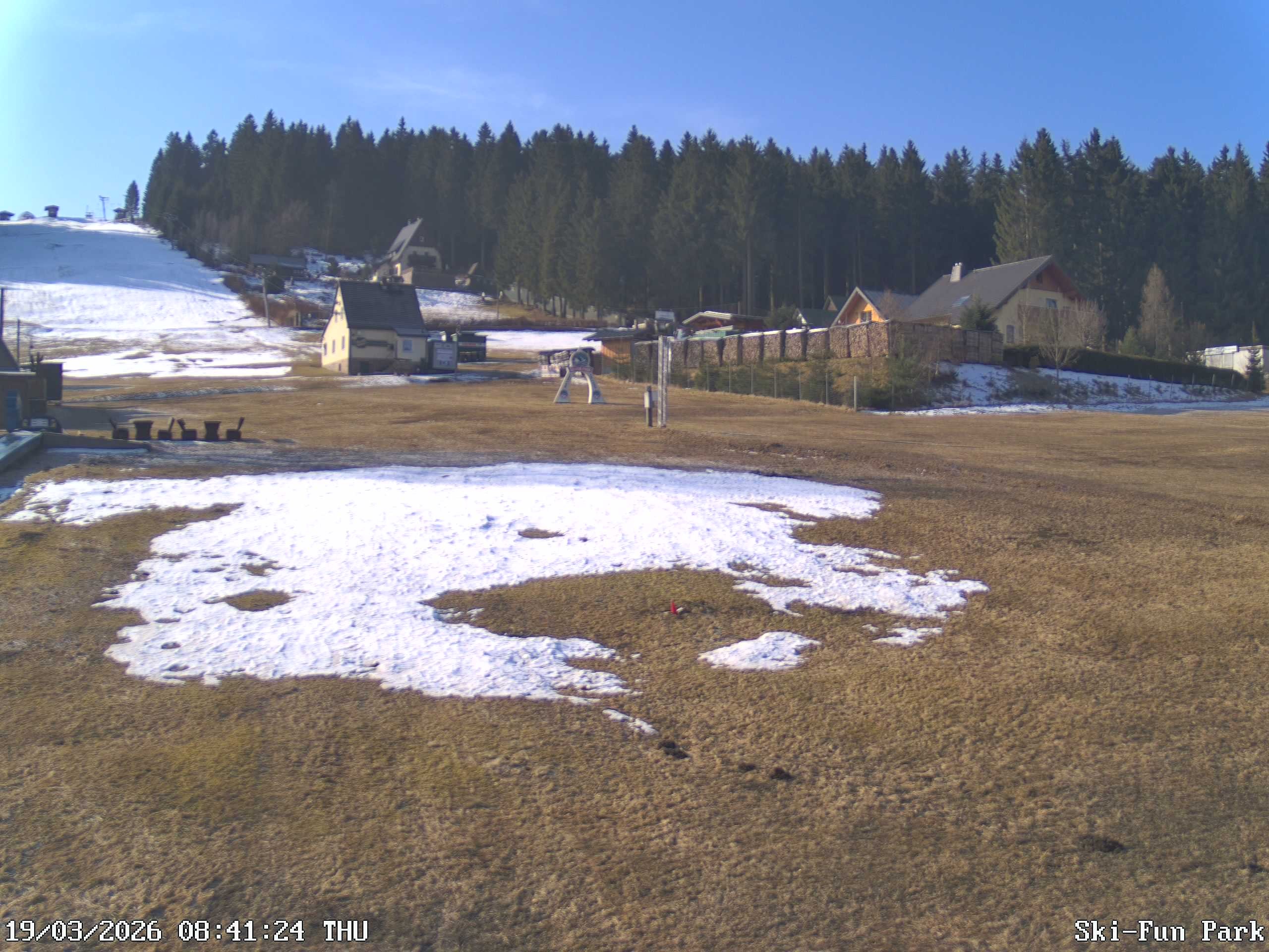 Archiv Foto Webcam Carlsfeld - Talstation Skigebiet