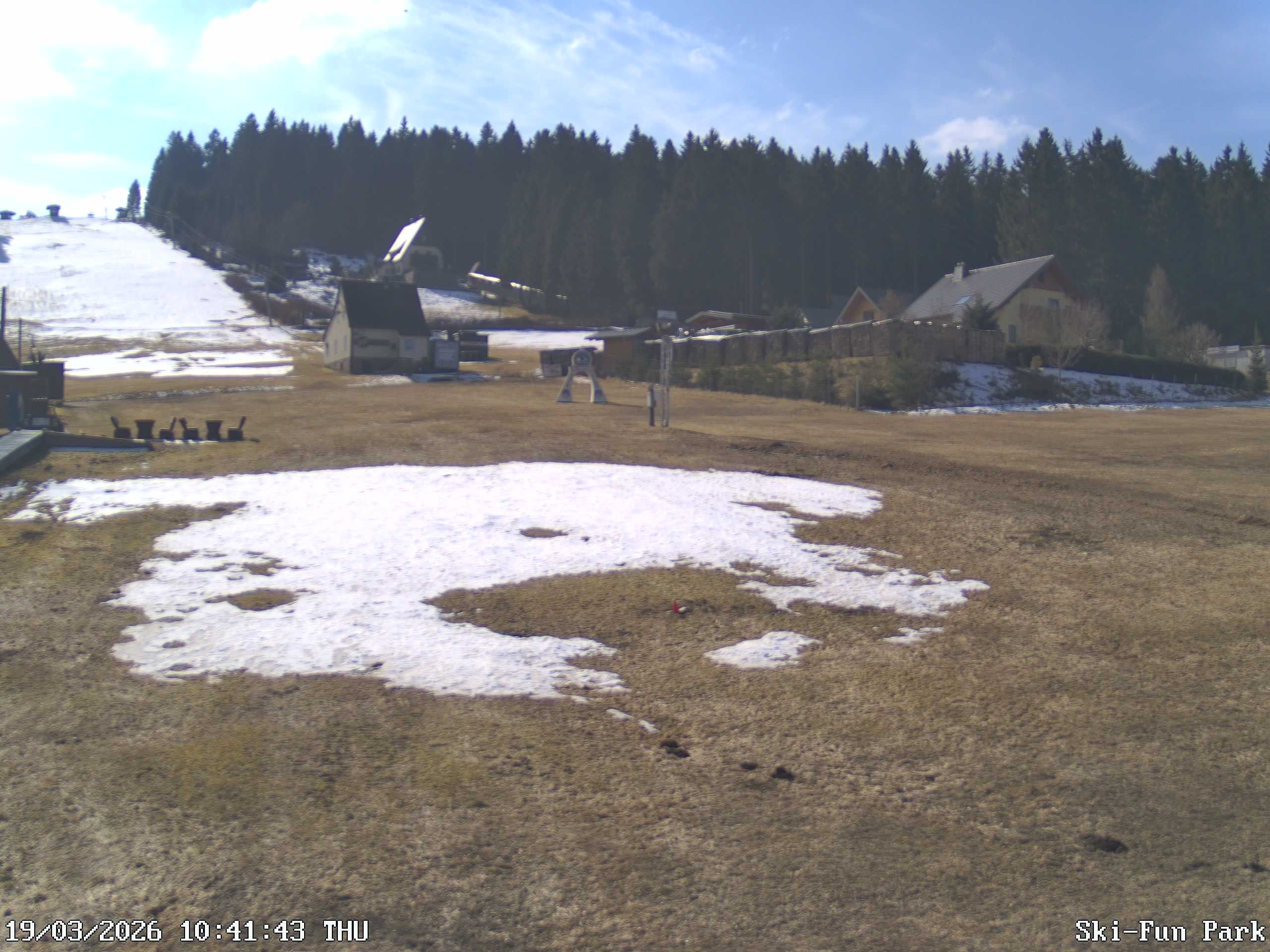 Archiv Foto Webcam Carlsfeld - Talstation Skigebiet