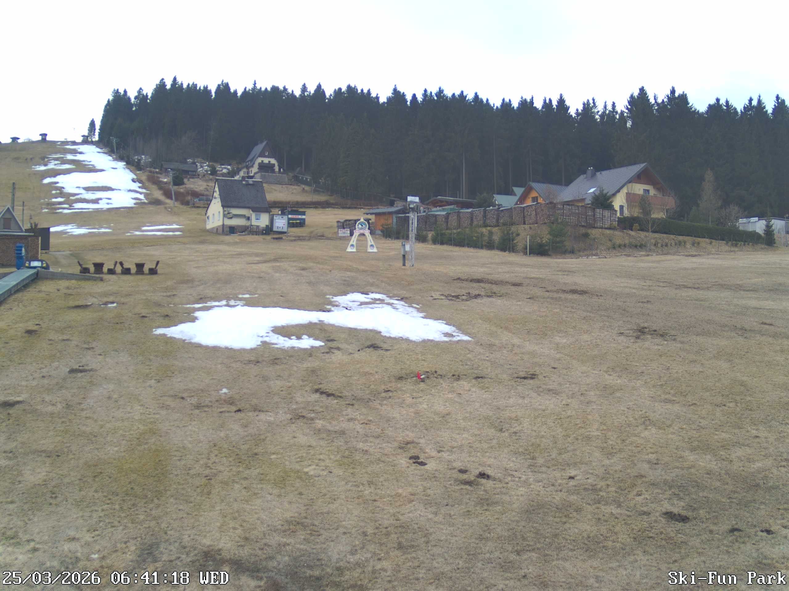 Archiv Foto Webcam Carlsfeld - Talstation Skigebiet