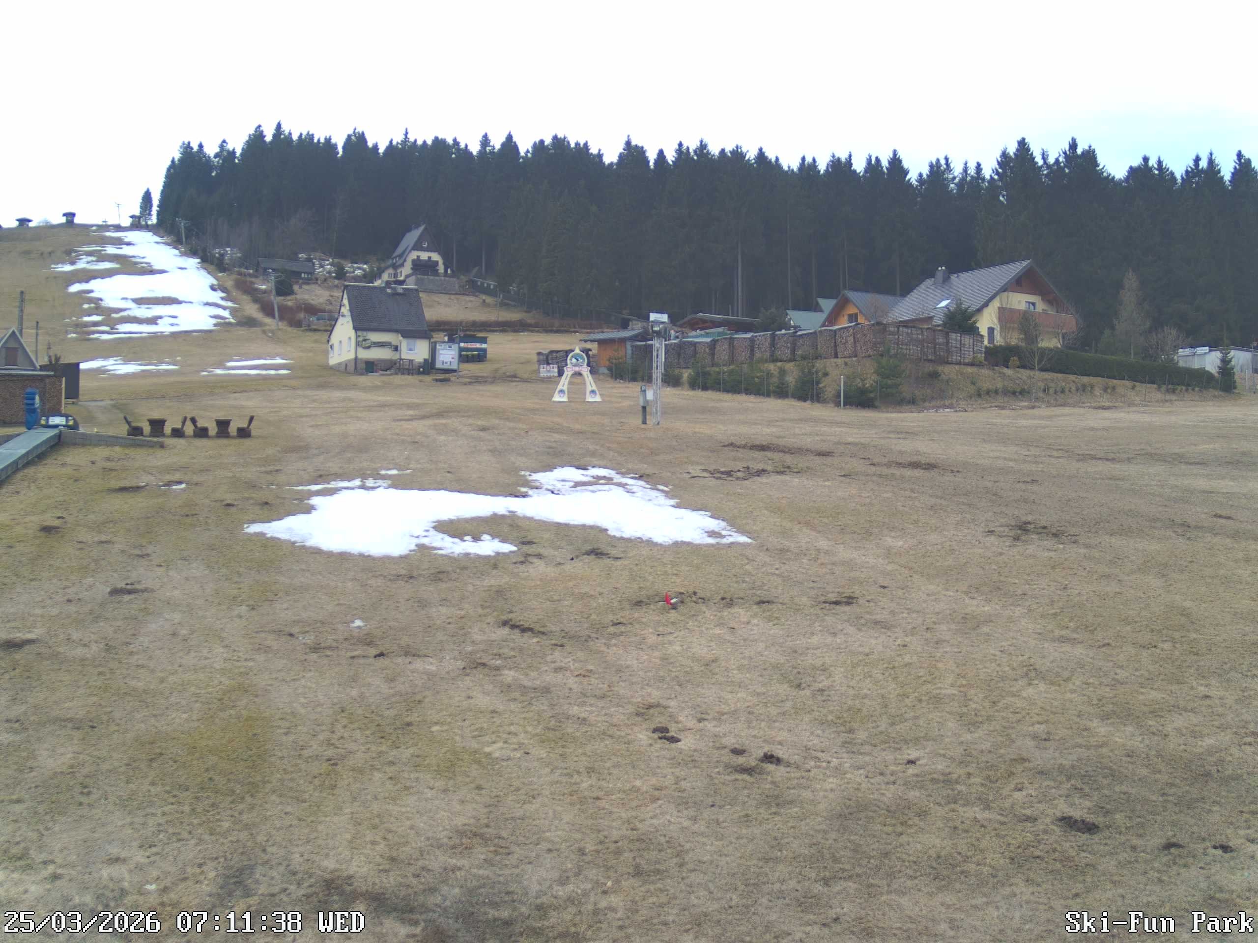 Archiv Foto Webcam Carlsfeld - Talstation Skigebiet