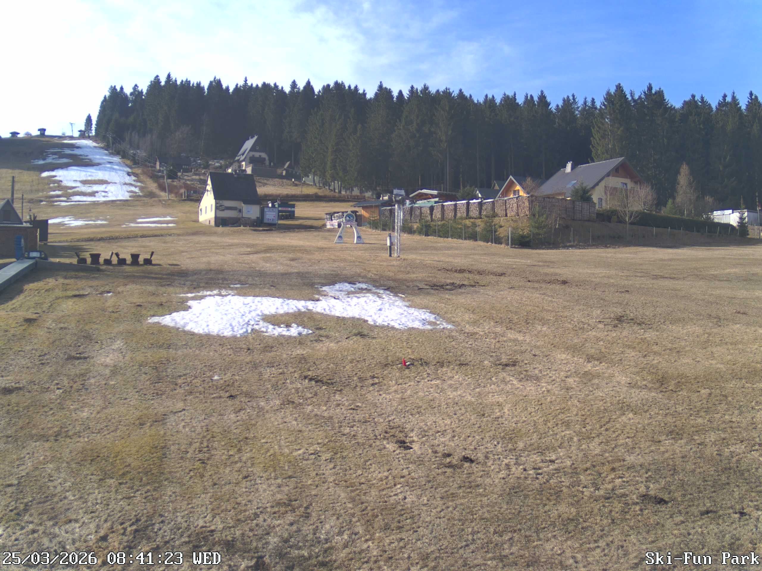 Archiv Foto Webcam Carlsfeld - Talstation Skigebiet