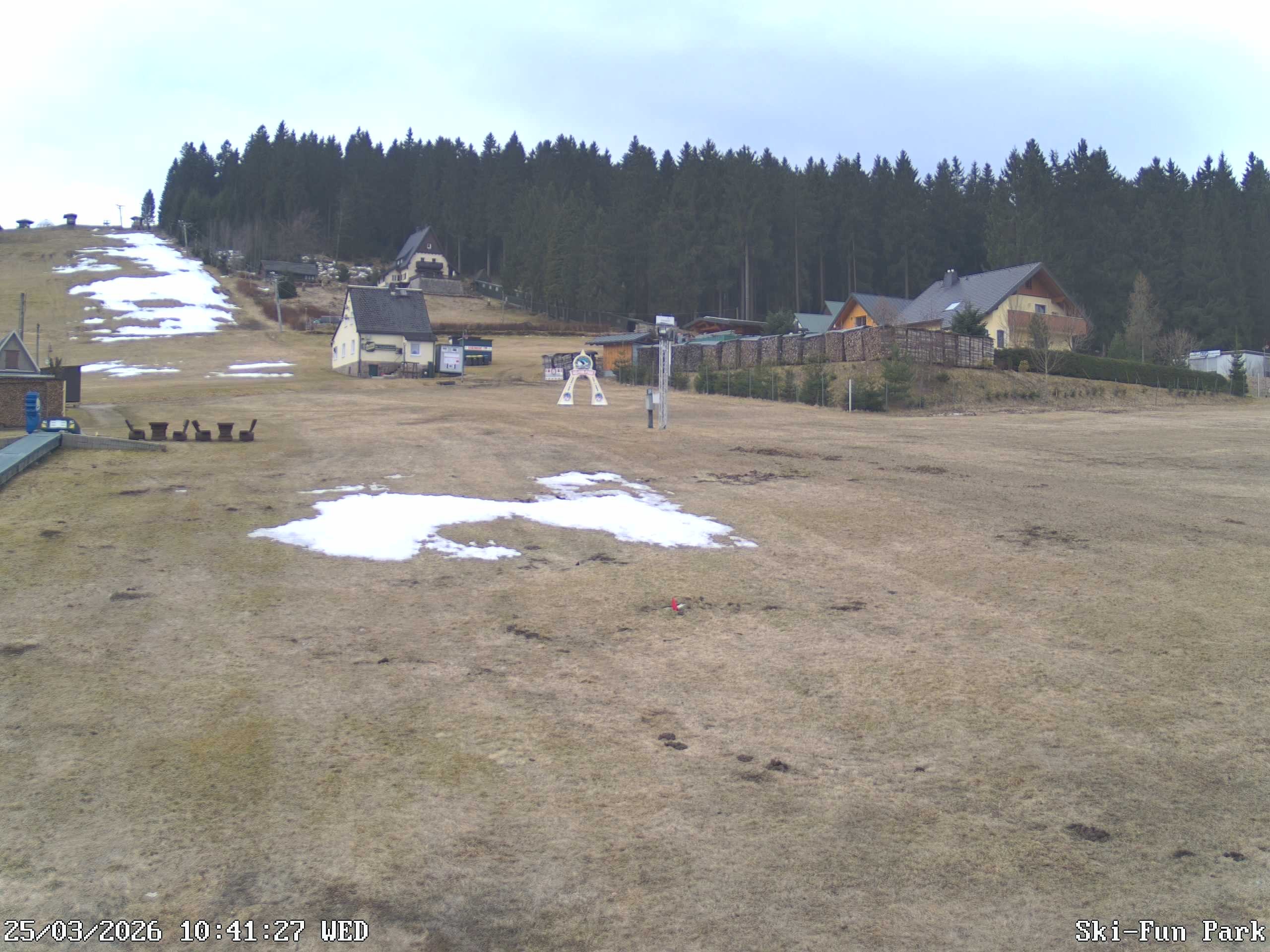 Archiv Foto Webcam Carlsfeld - Talstation Skigebiet