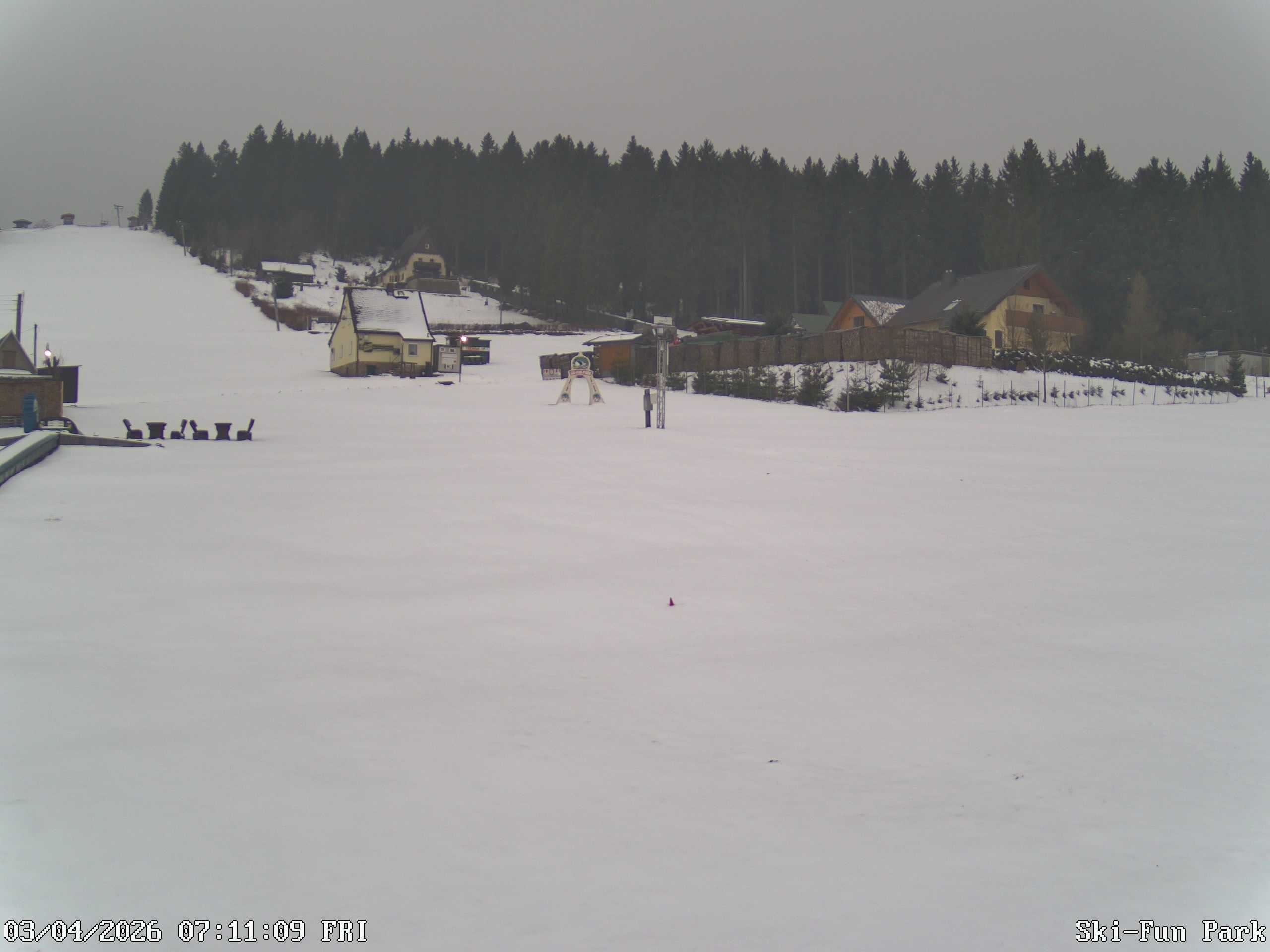 Archiv Foto Webcam Carlsfeld - Talstation Skigebiet