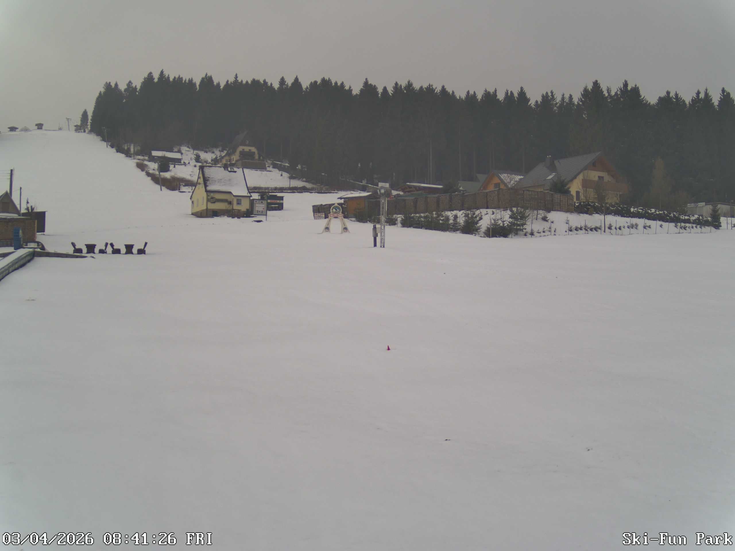 Archiv Foto Webcam Carlsfeld - Talstation Skigebiet