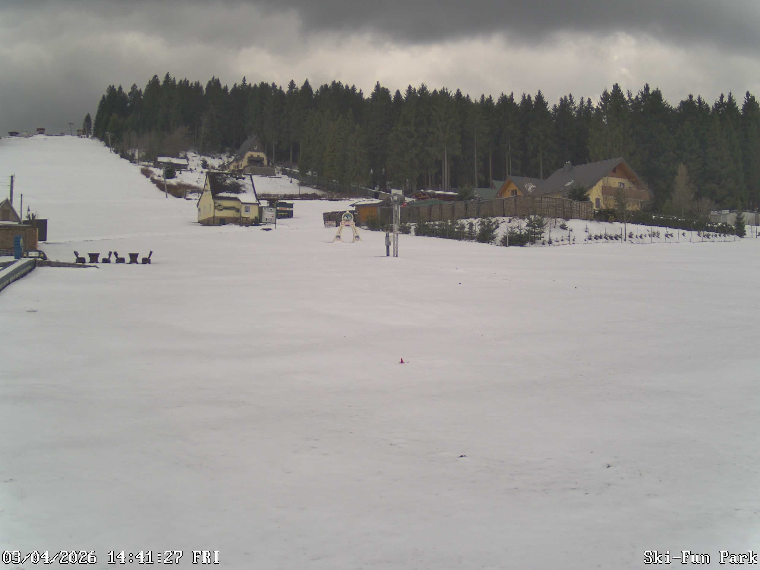 Archiv Foto Webcam Carlsfeld - Talstation Skigebiet