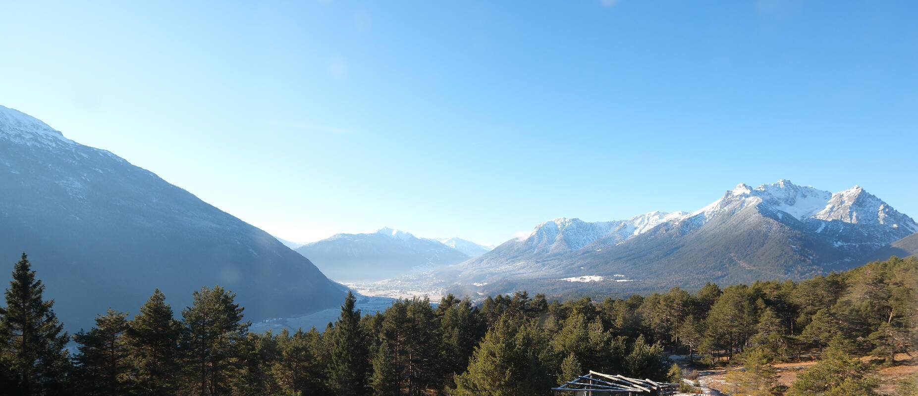 Archiv Foto Webcam Tarrenz - Blick vom Kappakreuz auf Imst