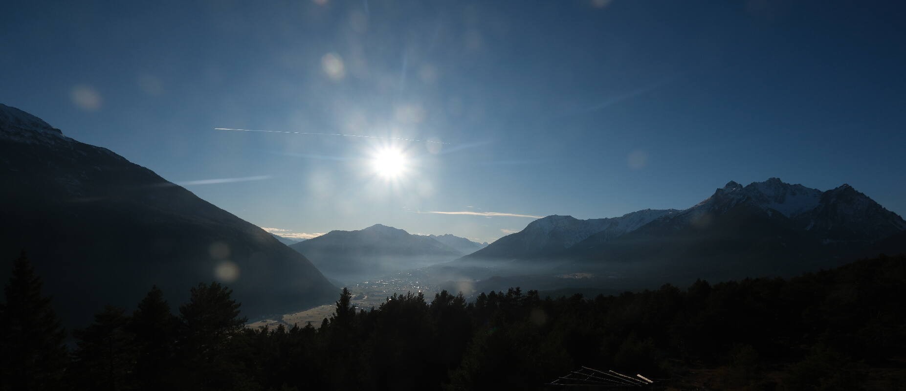 Archiv Foto Webcam Tarrenz - Blick vom Kappakreuz auf Imst