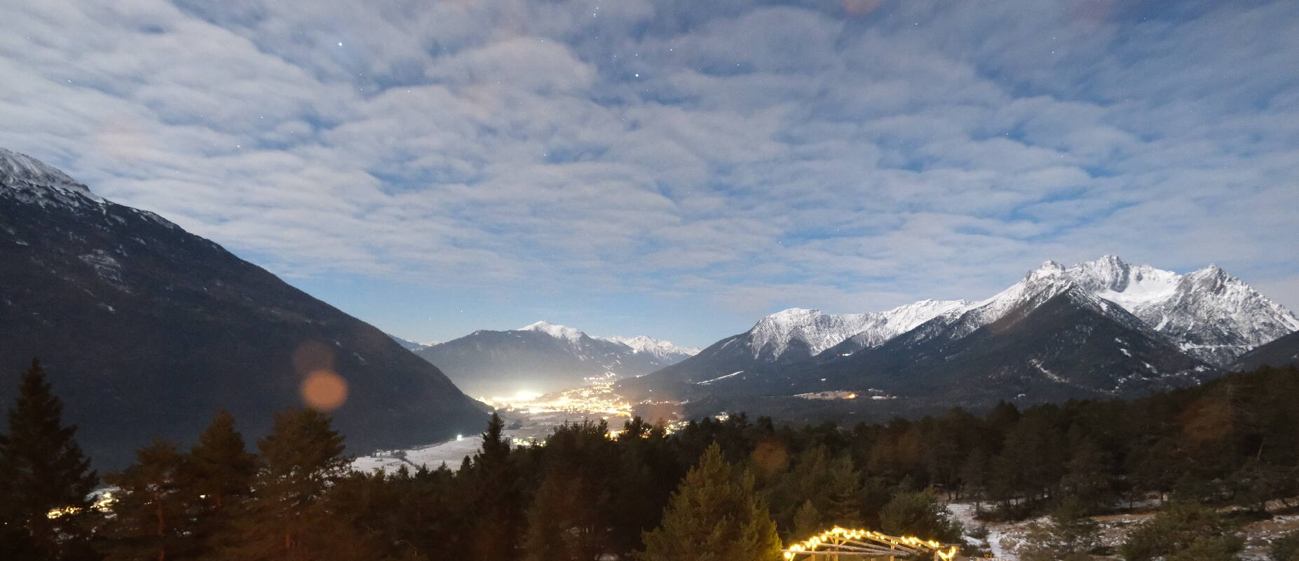 Archiv Foto Webcam Tarrenz - Blick vom Kappakreuz auf Imst