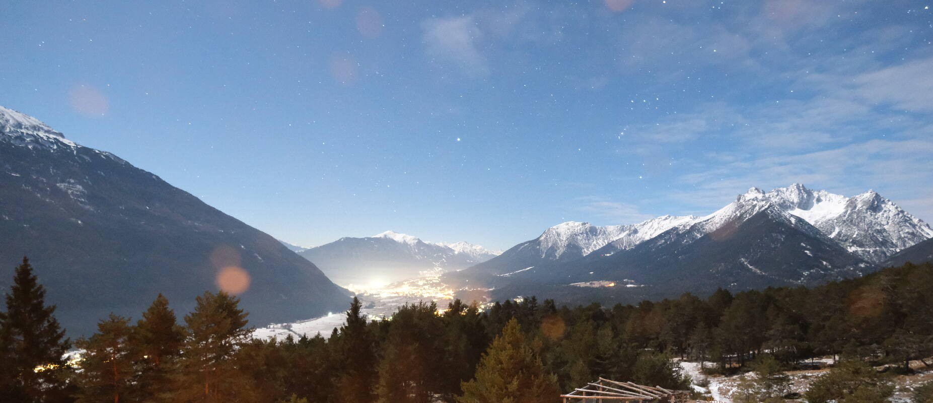 Archiv Foto Webcam Tarrenz - Blick vom Kappakreuz auf Imst