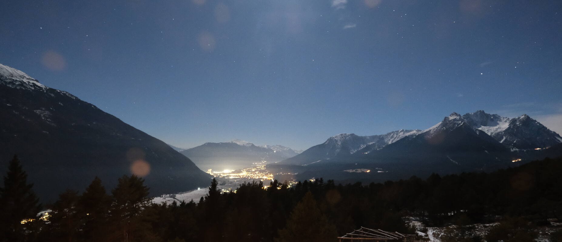 Archiv Foto Webcam Tarrenz - Blick vom Kappakreuz auf Imst