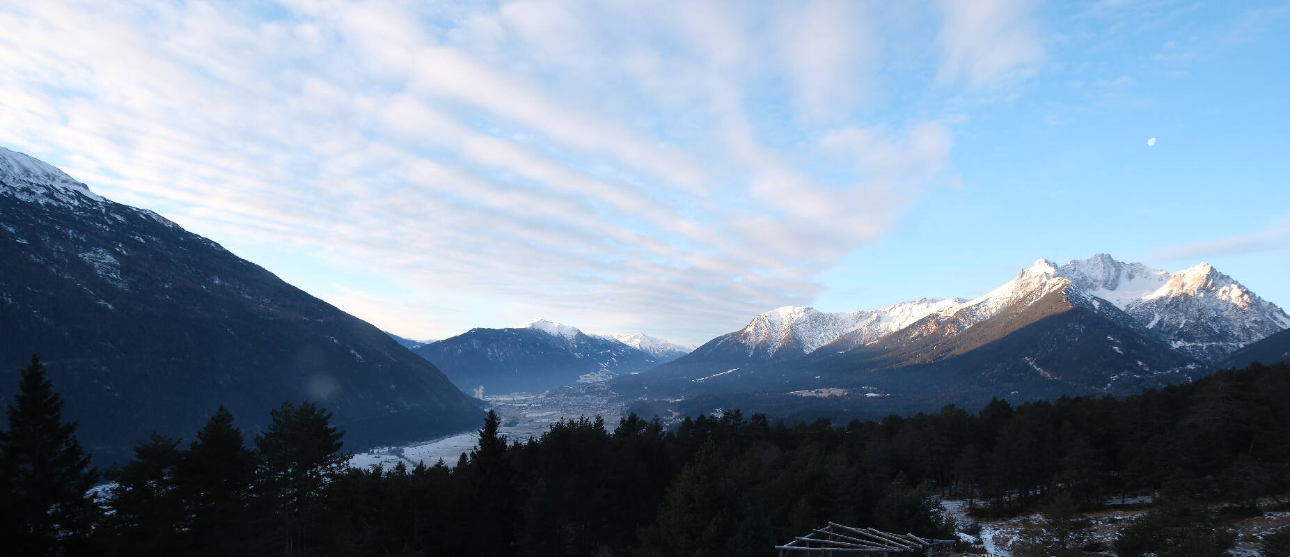 Archiv Foto Webcam Tarrenz - Blick vom Kappakreuz auf Imst