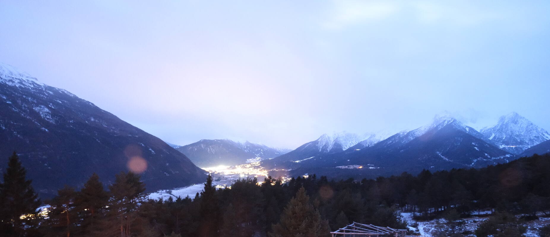 Archiv Foto Webcam Tarrenz - Blick vom Kappakreuz auf Imst