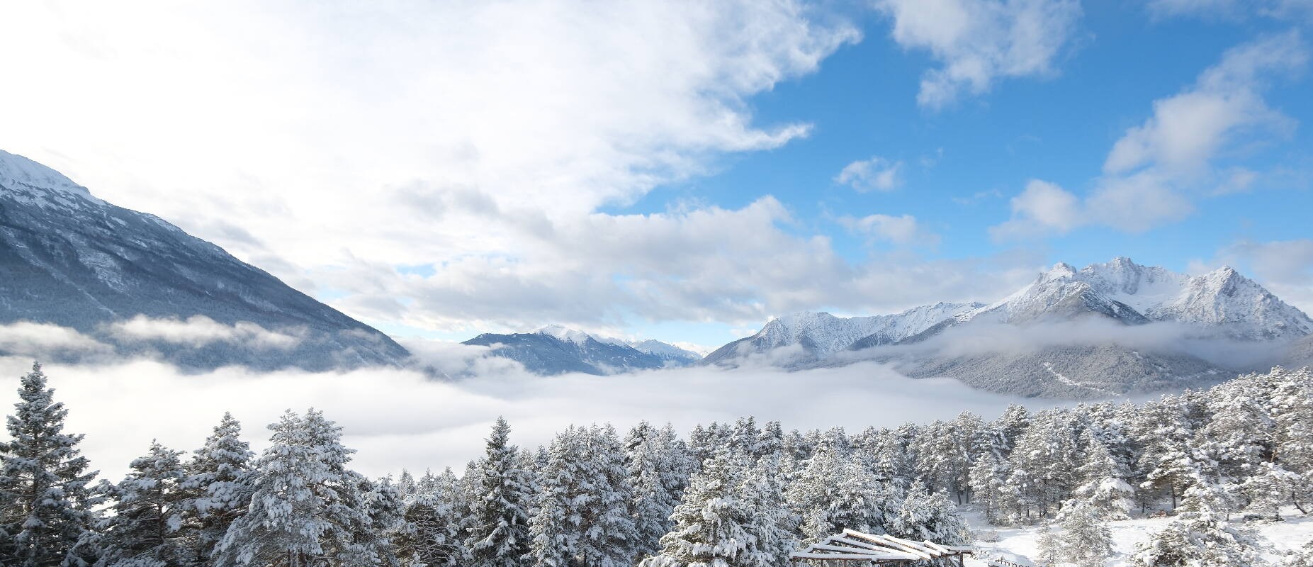 Archived image Webcam Tarrenz - View from Kappakreuz to Imst