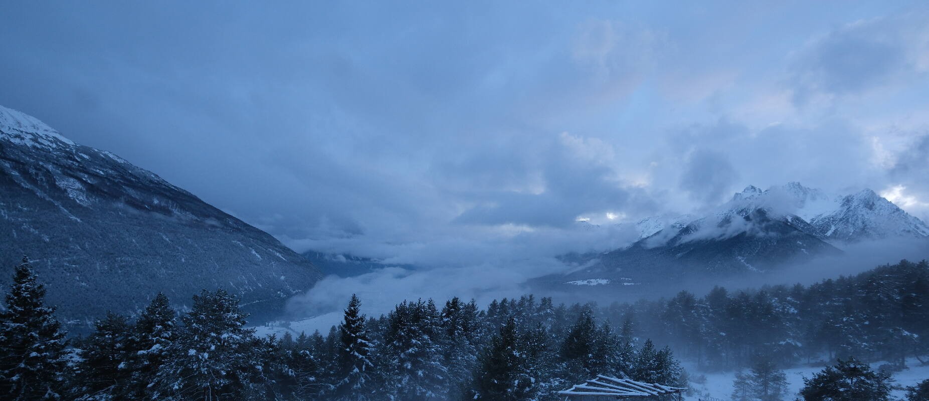 Archiv Foto Webcam Tarrenz - Blick vom Kappakreuz auf Imst