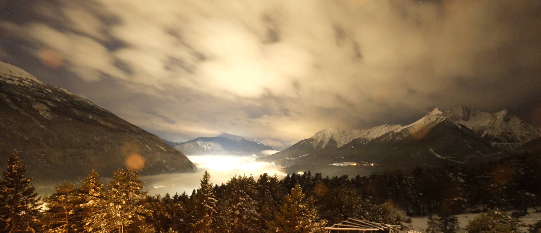 Archiv Foto Webcam Tarrenz - Blick vom Kappakreuz auf Imst