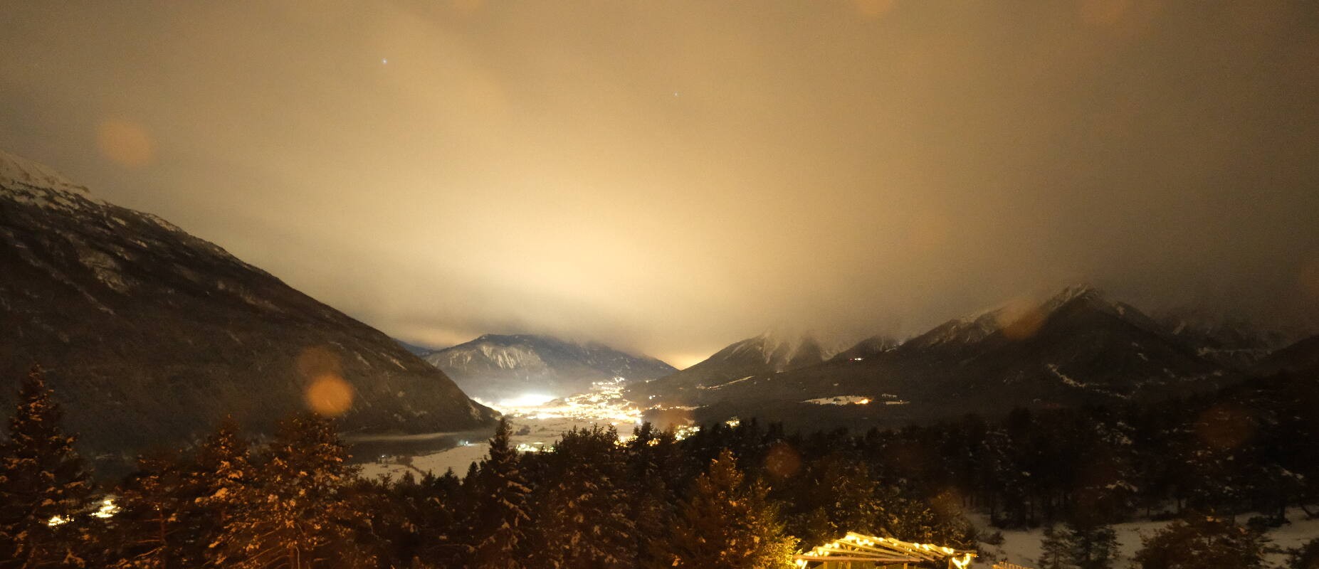 Archiv Foto Webcam Tarrenz - Blick vom Kappakreuz auf Imst