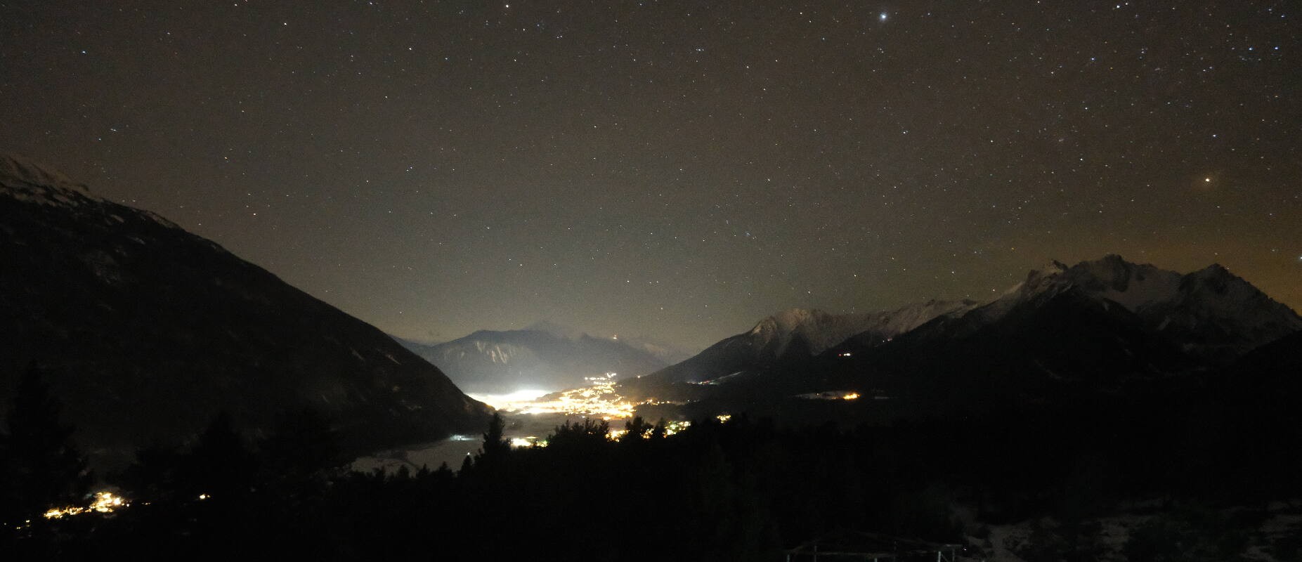 Archiv Foto Webcam Tarrenz - Blick vom Kappakreuz auf Imst