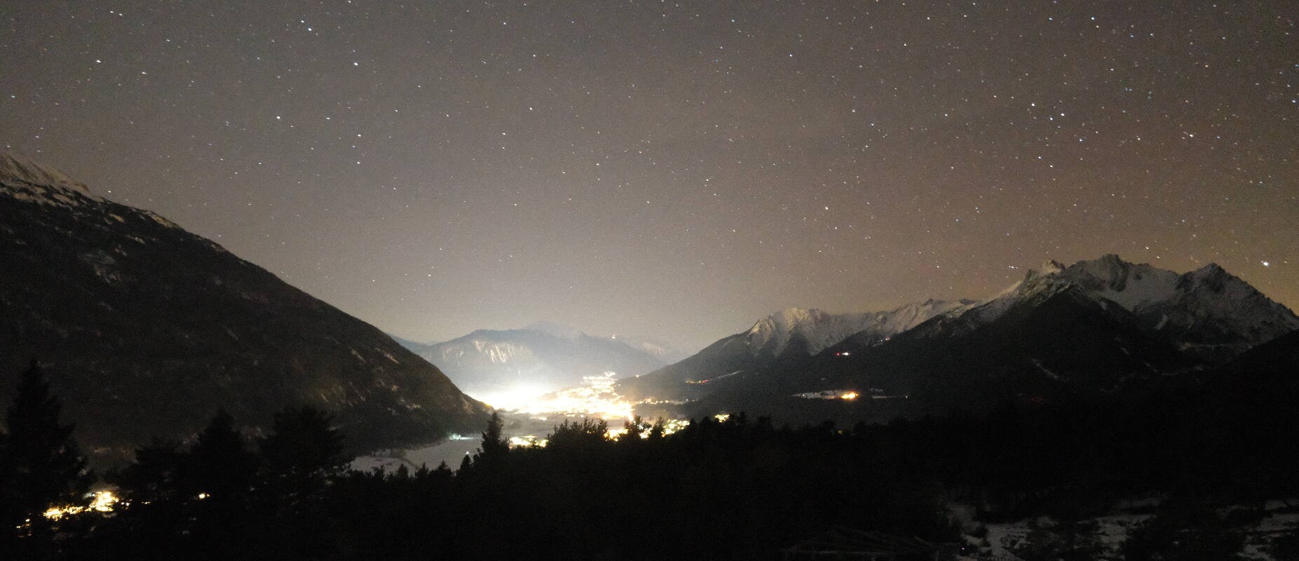 Archiv Foto Webcam Tarrenz - Blick vom Kappakreuz auf Imst