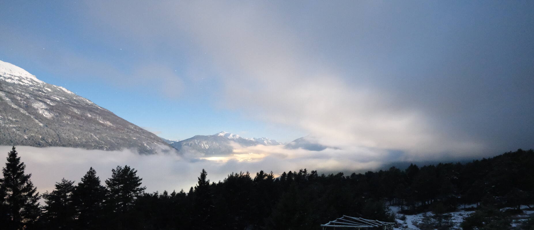 Archiv Foto Webcam Tarrenz - Blick vom Kappakreuz auf Imst