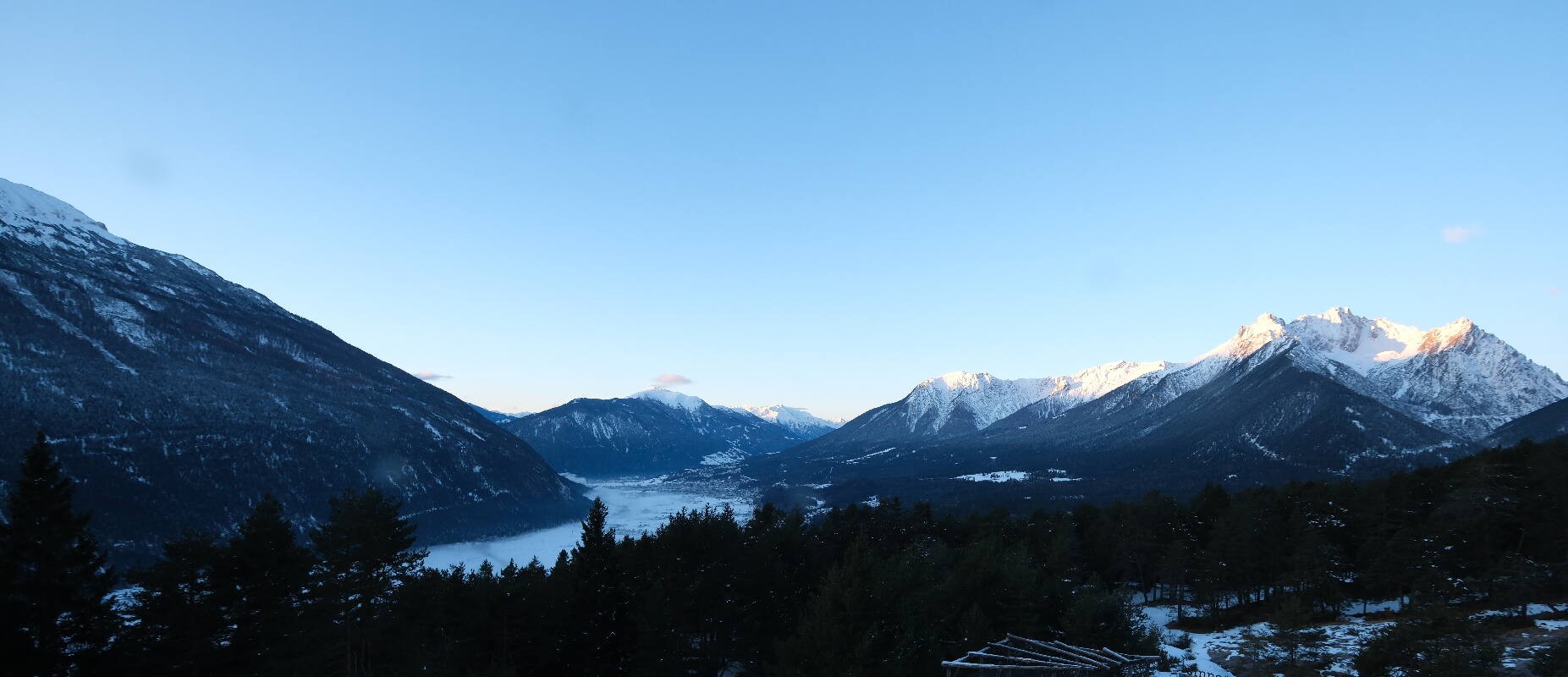 Archiv Foto Webcam Tarrenz - Blick vom Kappakreuz auf Imst