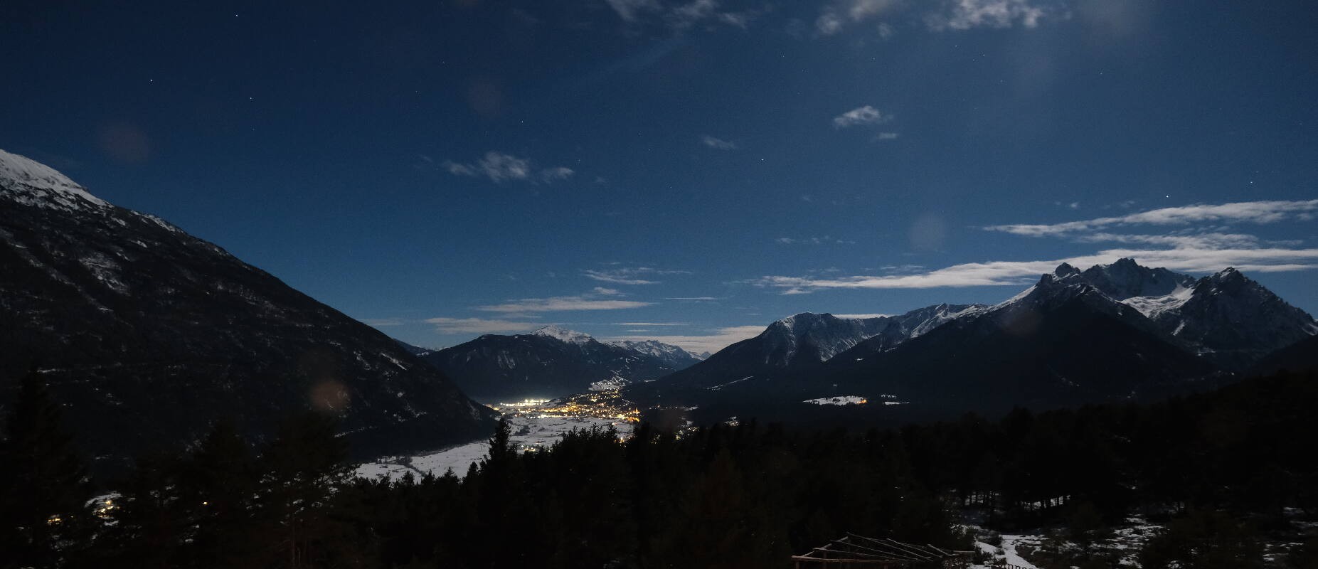 Archiv Foto Webcam Tarrenz - Blick vom Kappakreuz auf Imst