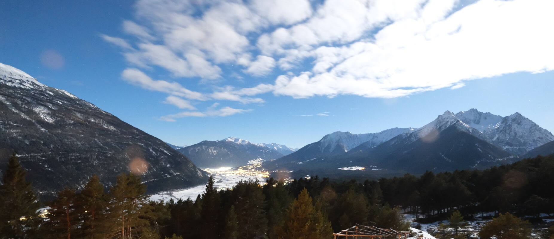 Archiv Foto Webcam Tarrenz - Blick vom Kappakreuz auf Imst