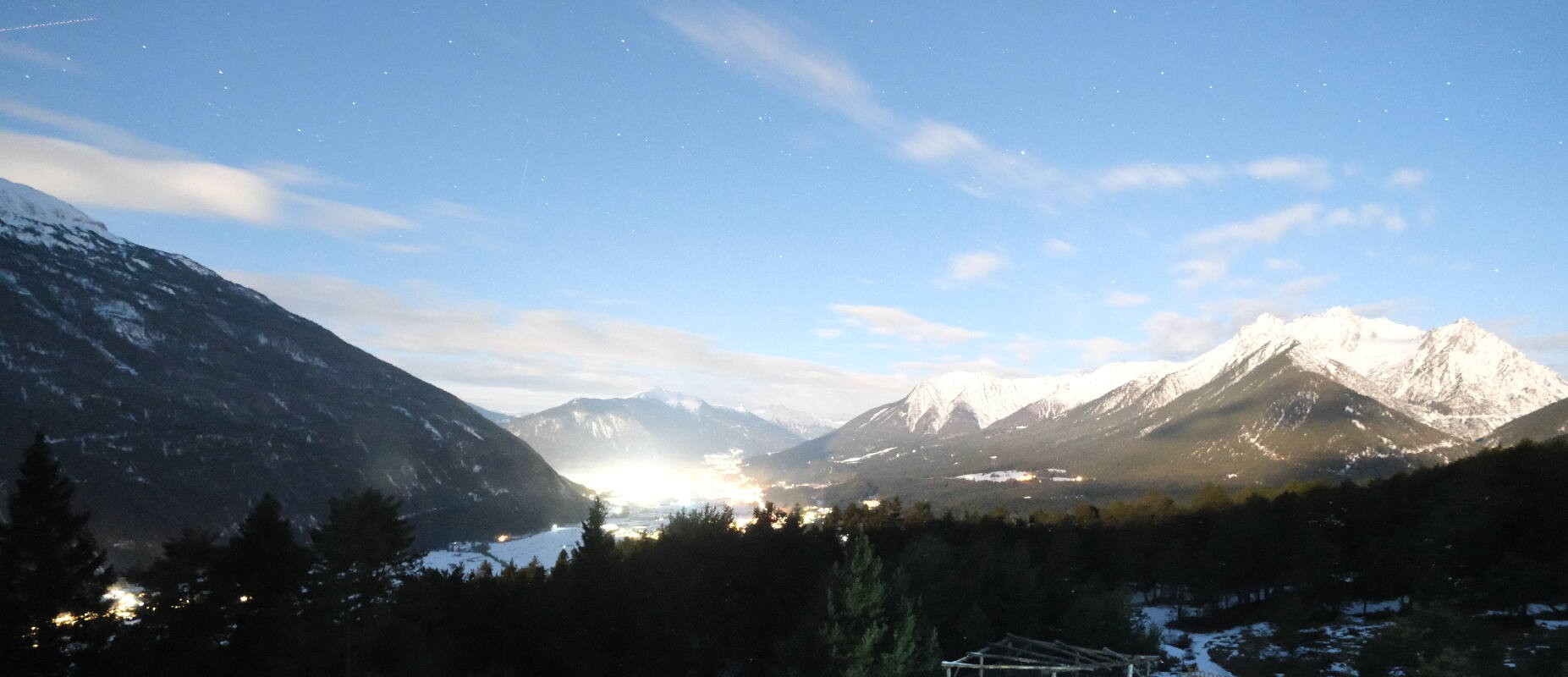 Archiv Foto Webcam Tarrenz - Blick vom Kappakreuz auf Imst