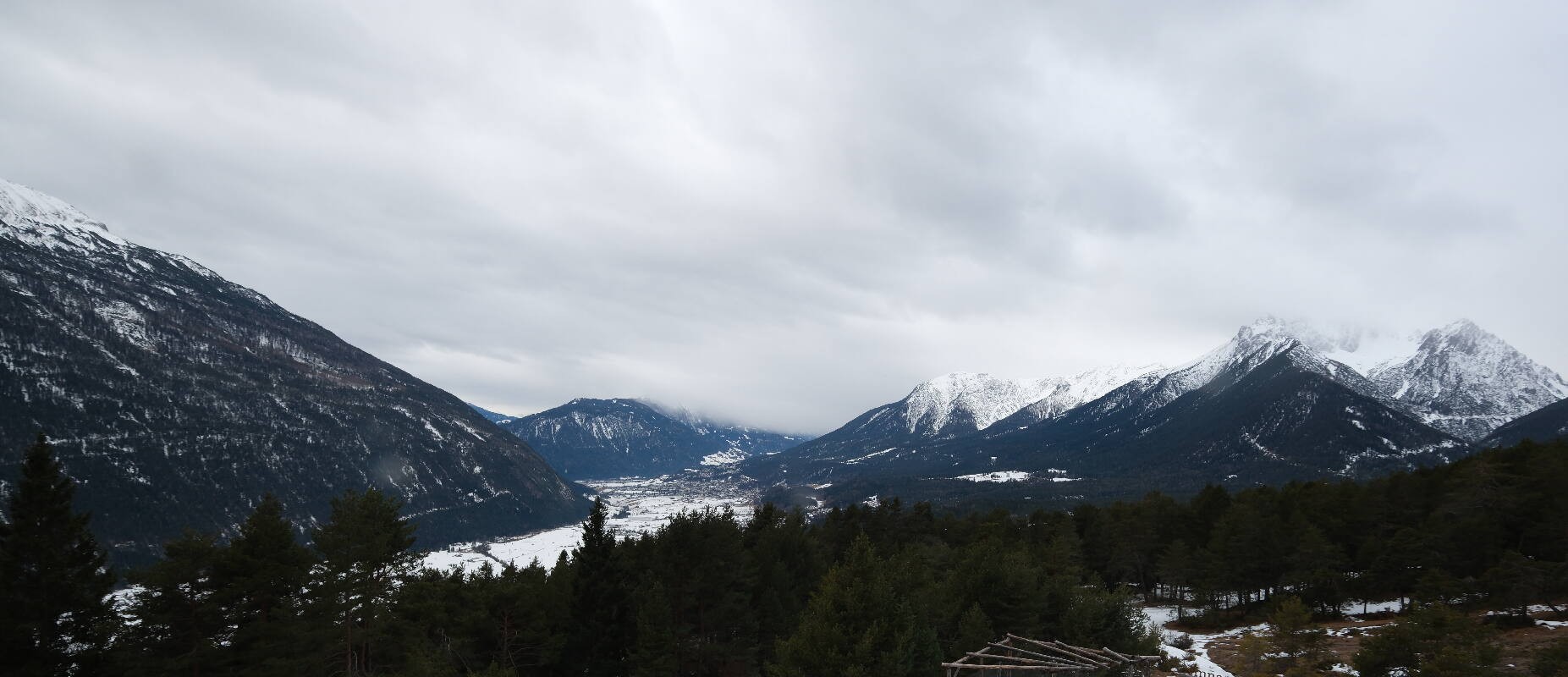 Archiv Foto Webcam Tarrenz - Blick vom Kappakreuz auf Imst