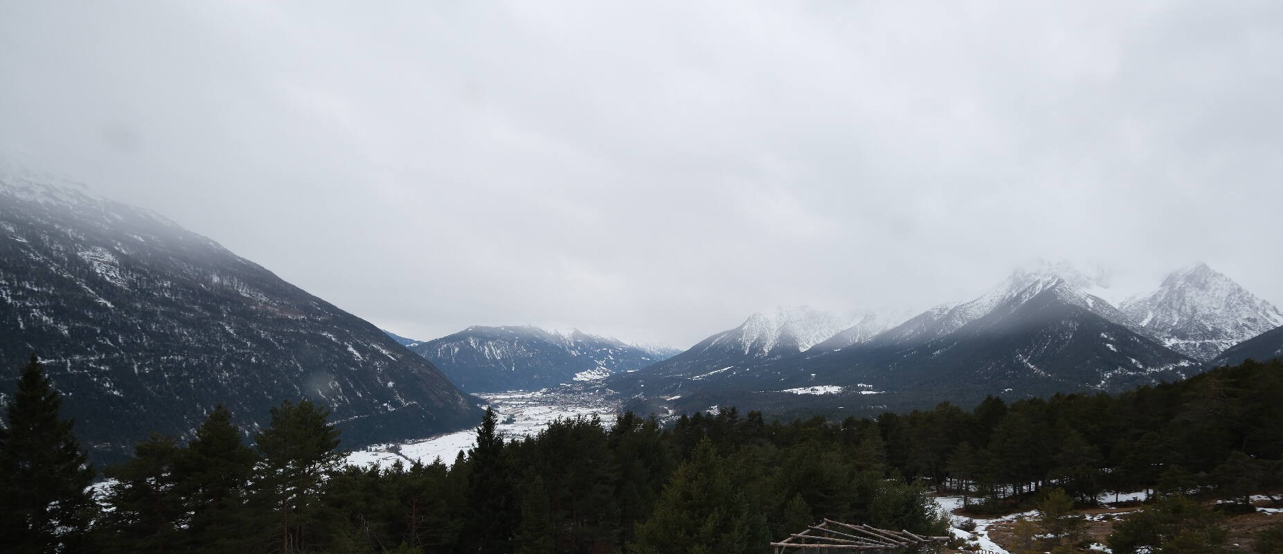 Archiv Foto Webcam Tarrenz - Blick vom Kappakreuz auf Imst