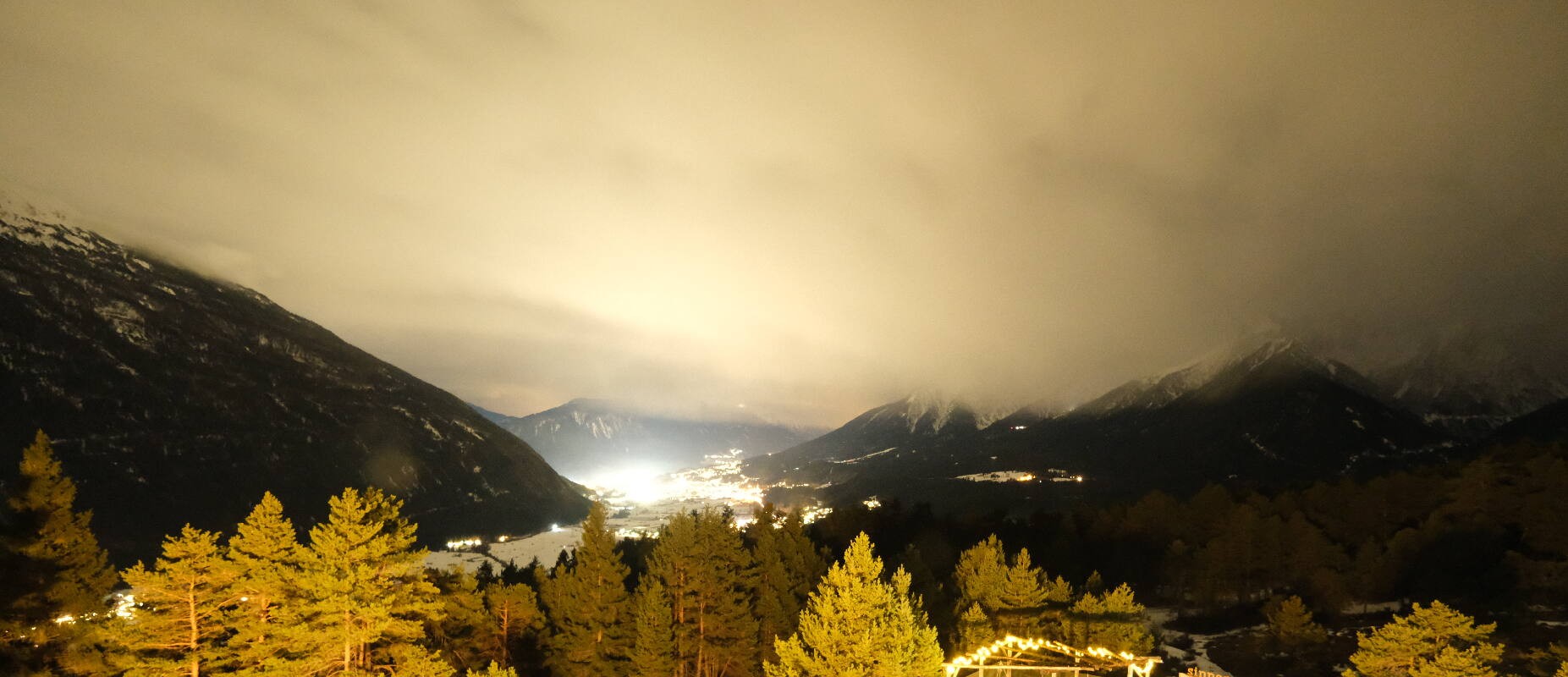 Archiv Foto Webcam Tarrenz - Blick vom Kappakreuz auf Imst