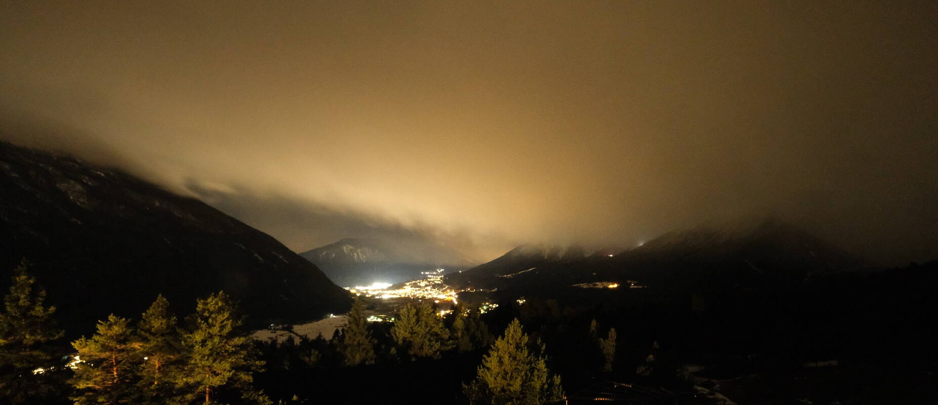 Archiv Foto Webcam Tarrenz - Blick vom Kappakreuz auf Imst