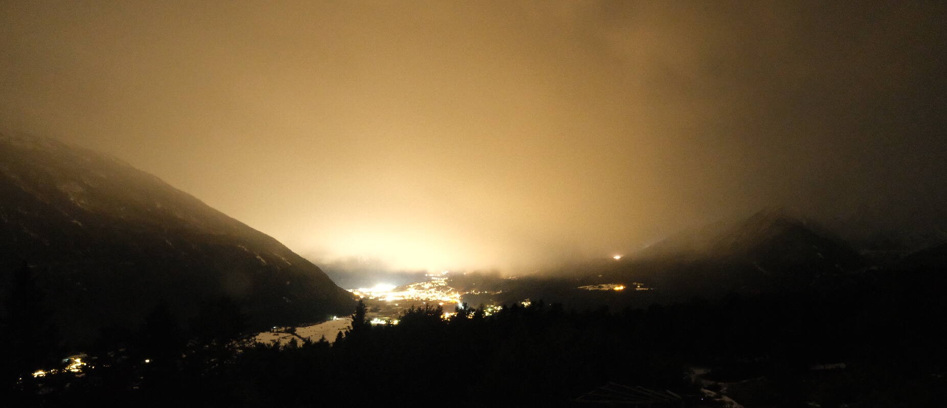 Archiv Foto Webcam Tarrenz - Blick vom Kappakreuz auf Imst